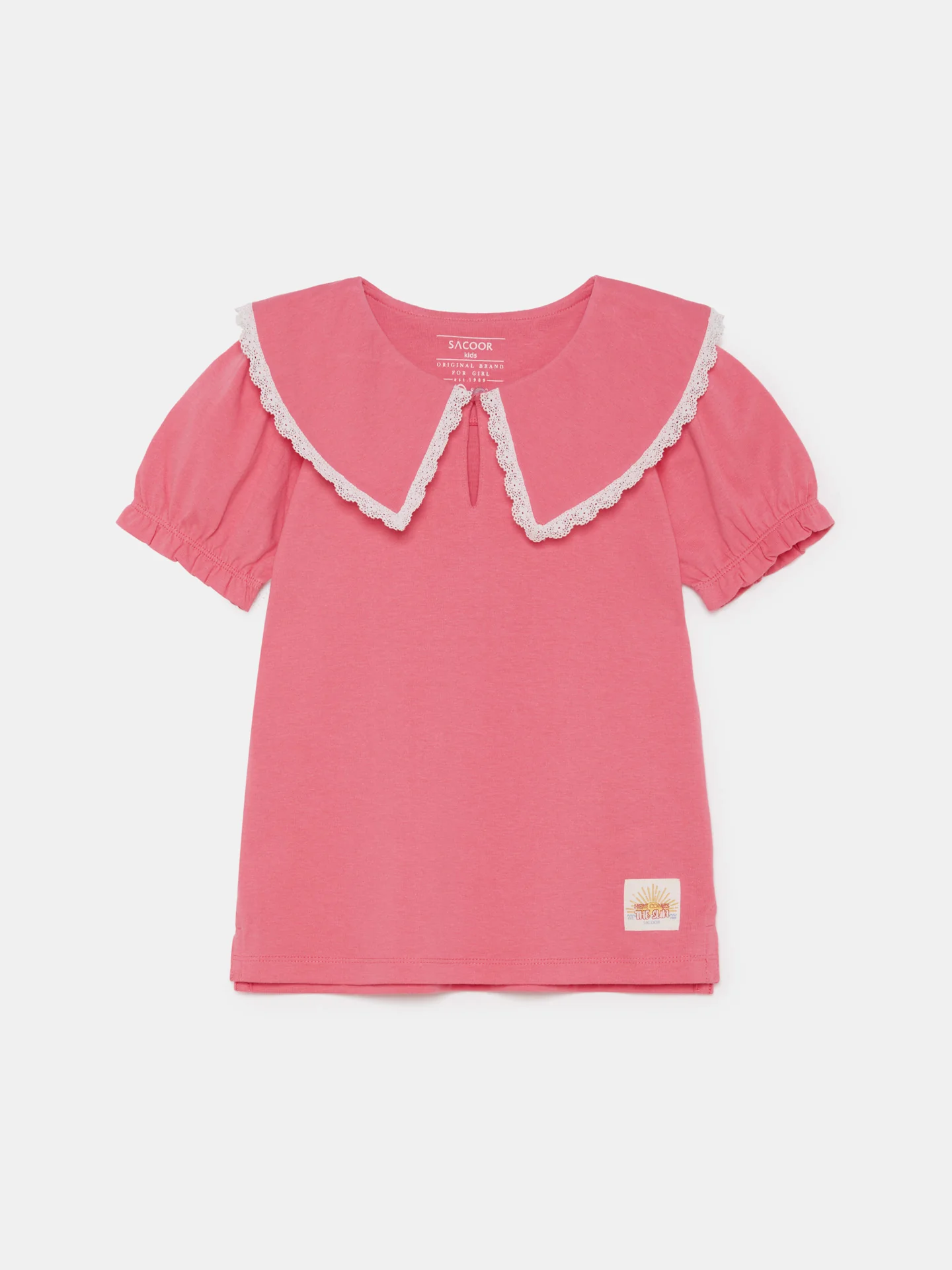 Lace Collar T-shirt - Image 7