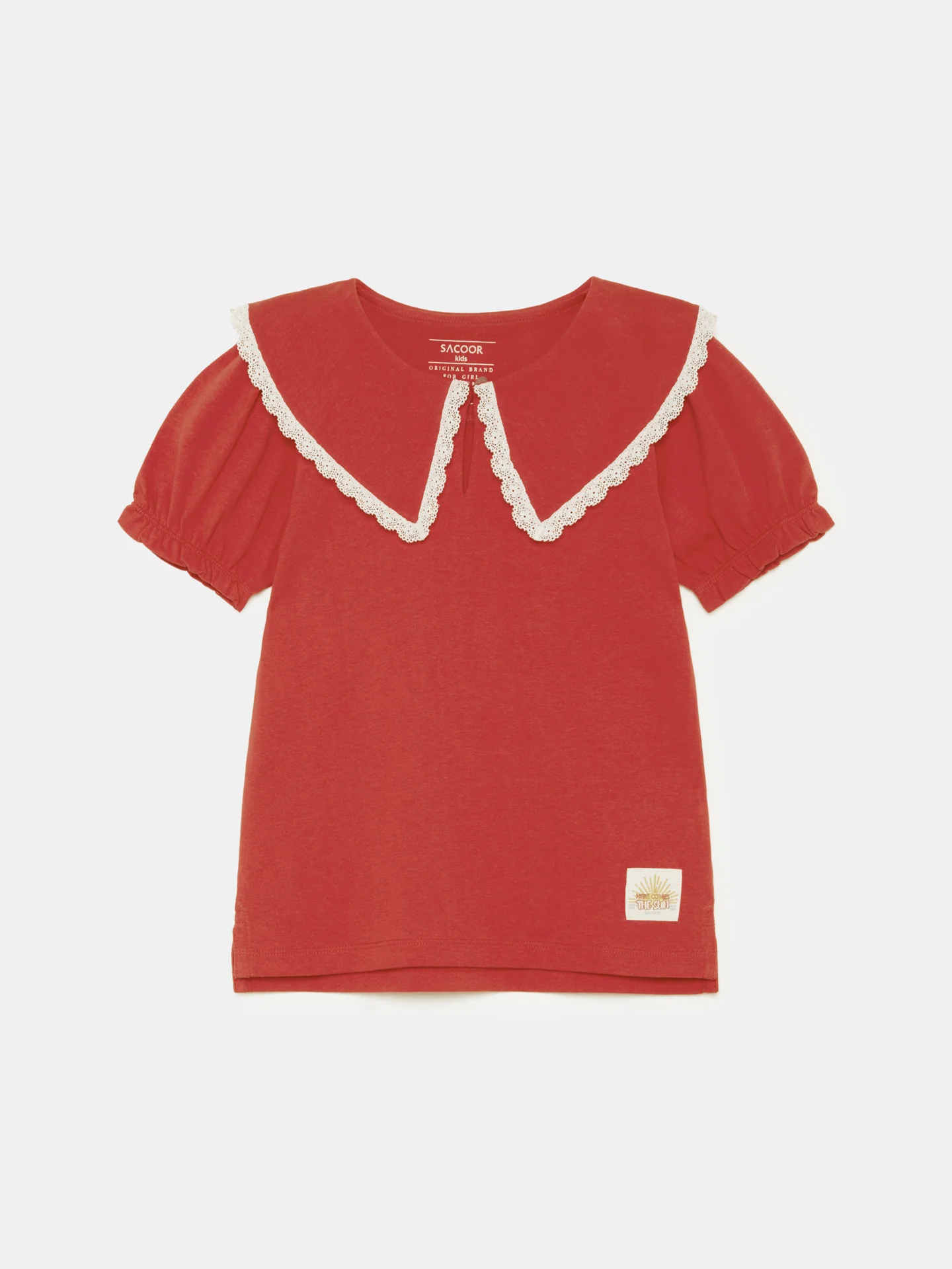 Lace Collar T-shirt - Image 9