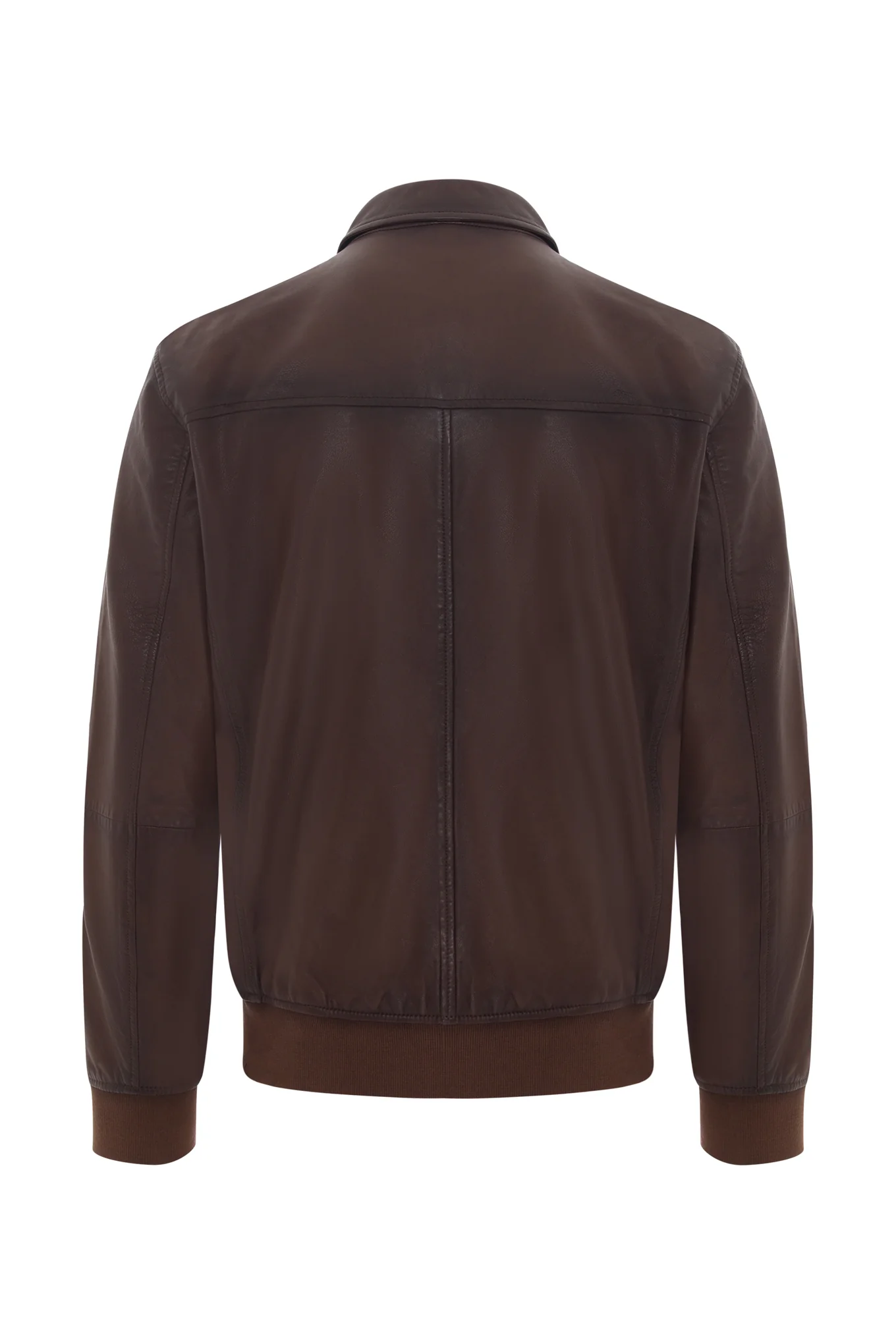 Leather bomber jacket - Image 8