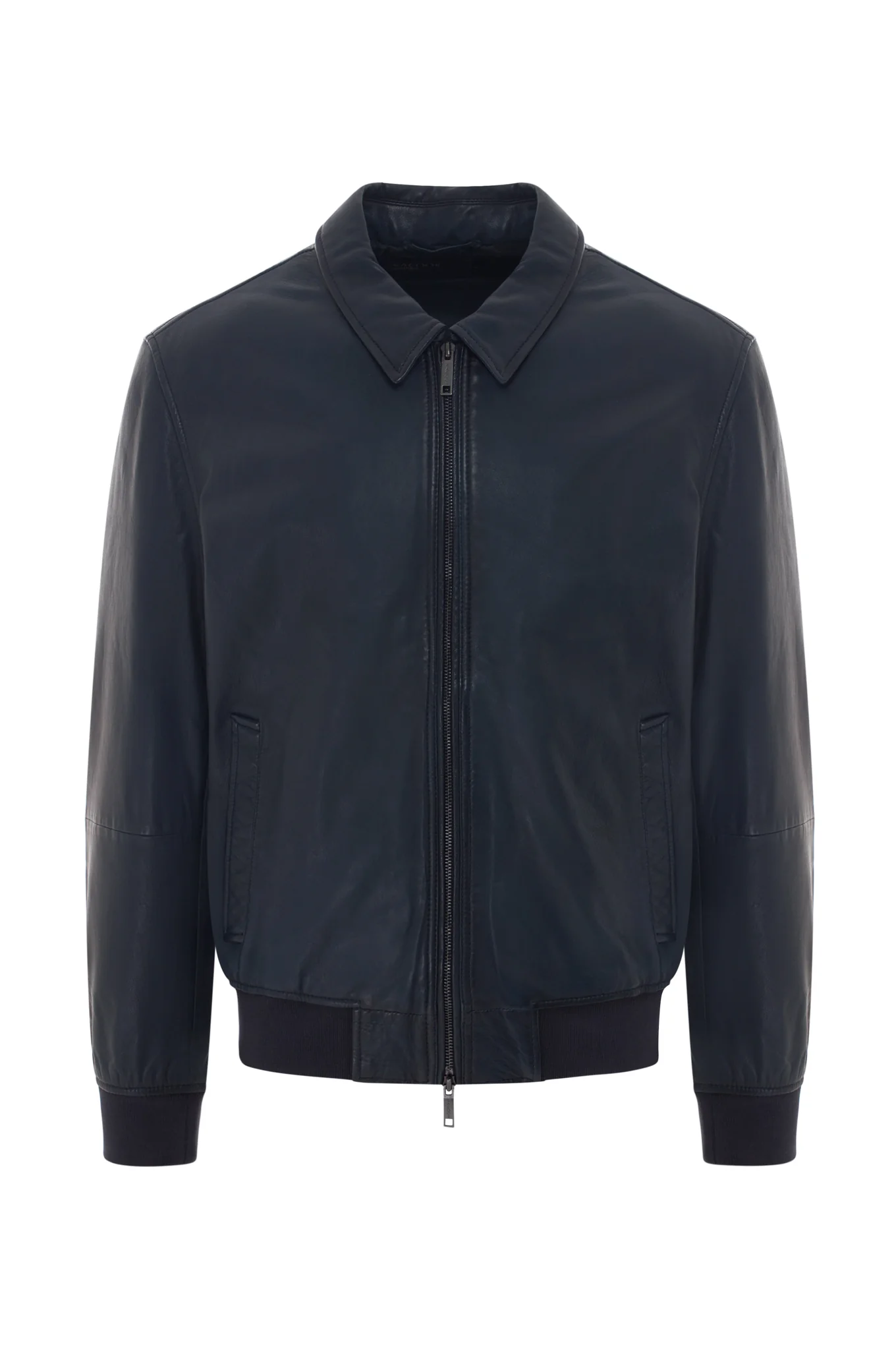Leather bomber jacket - Image 4