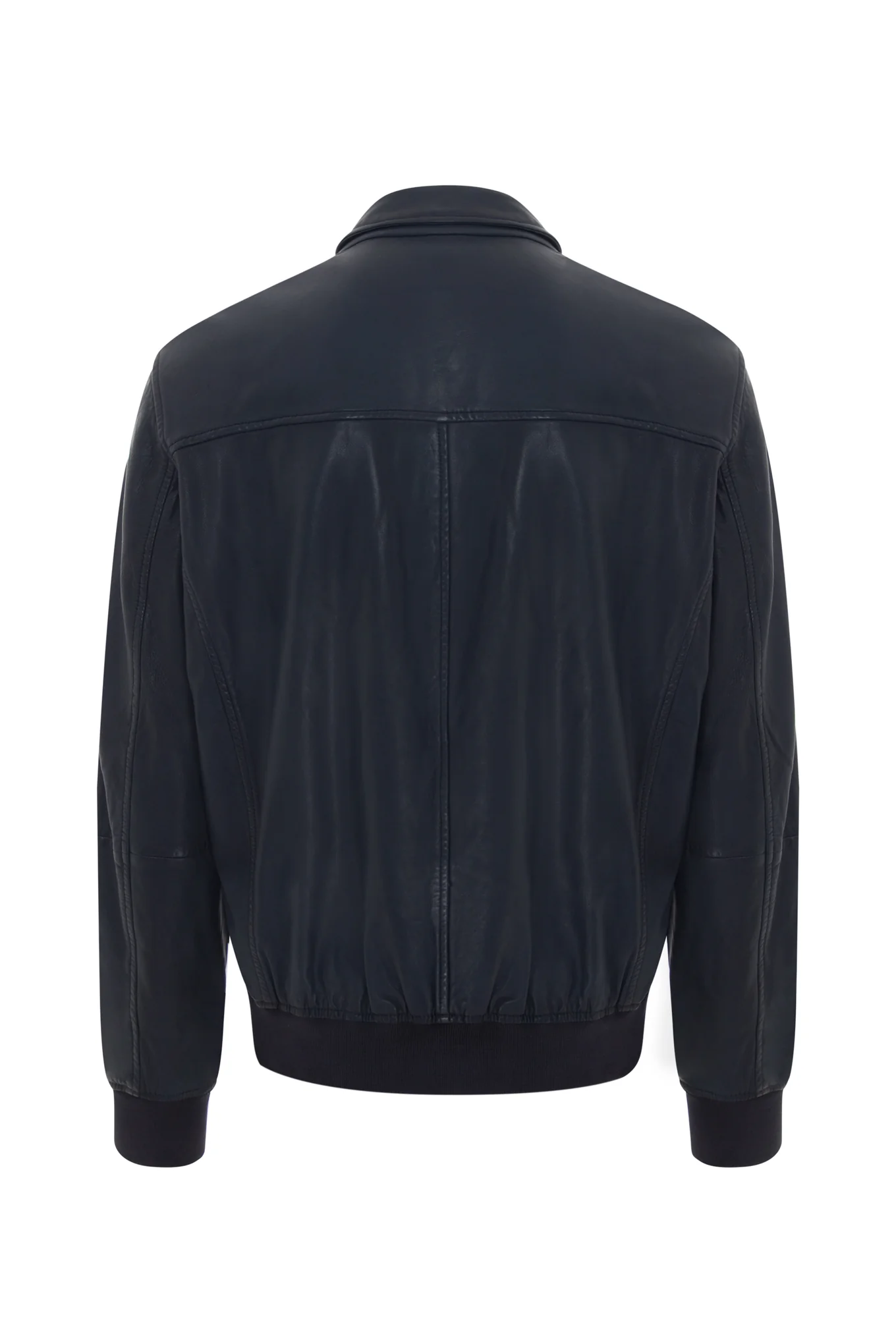 Leather bomber jacket - Image 5