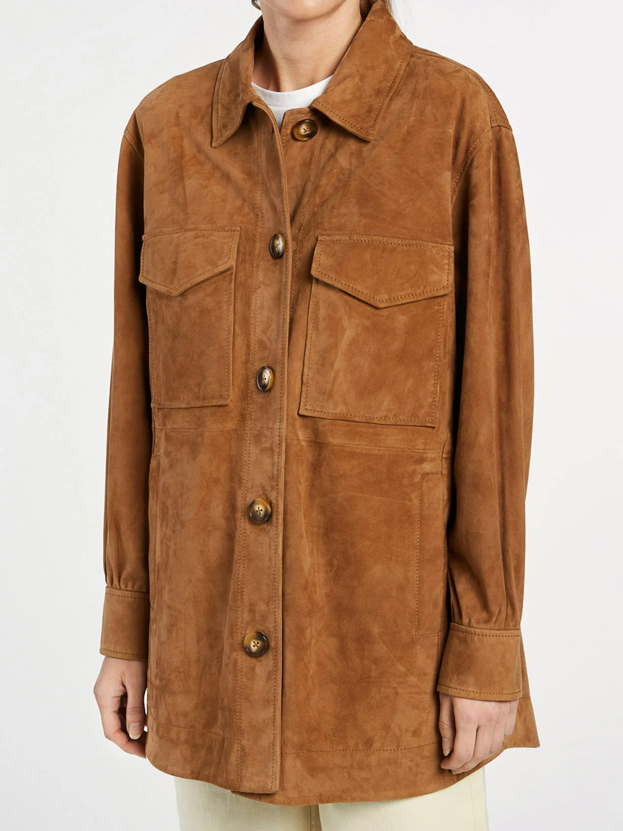 Leather Overshirt - Image 2