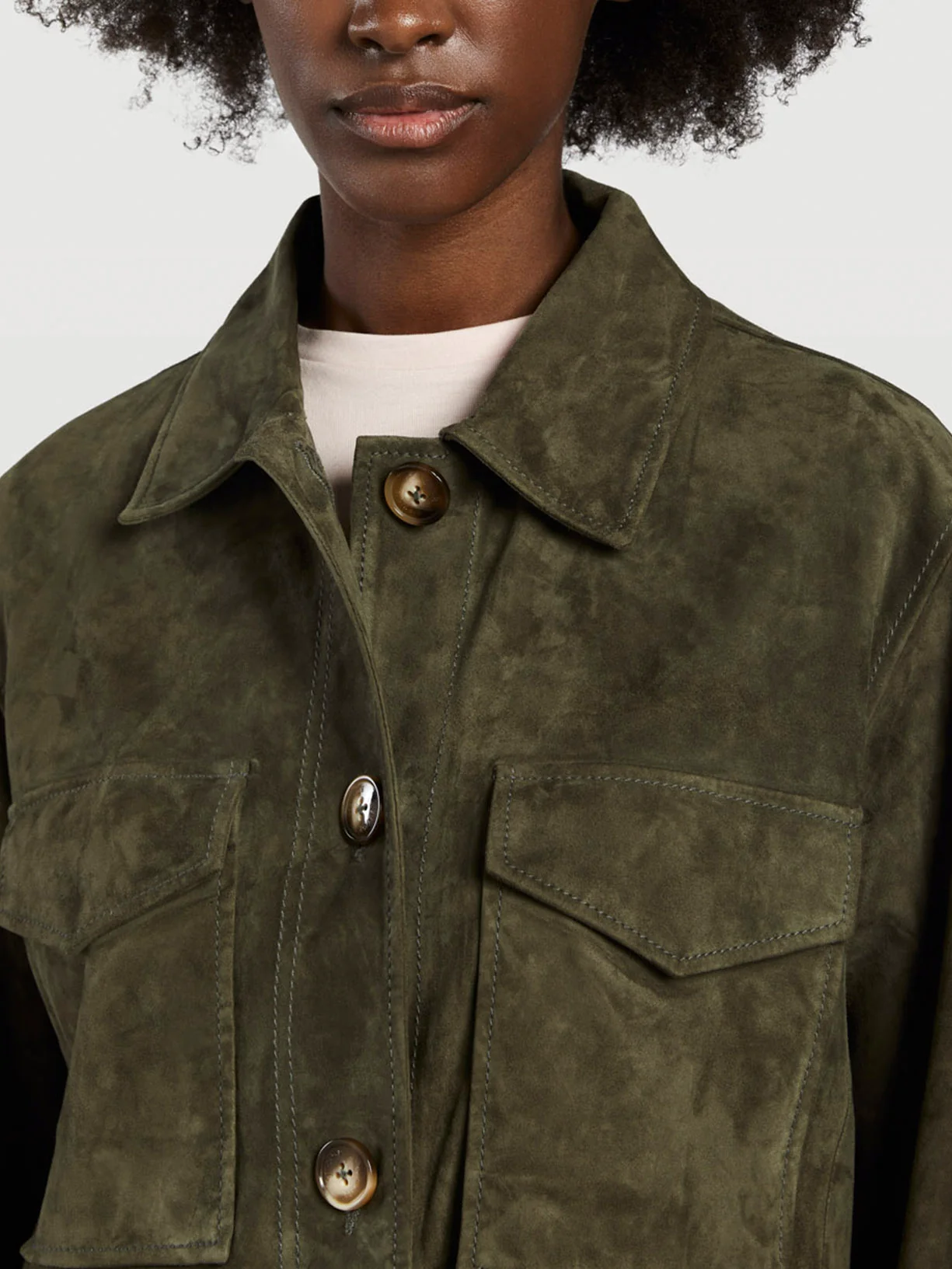 Leather Overshirt - Image 5