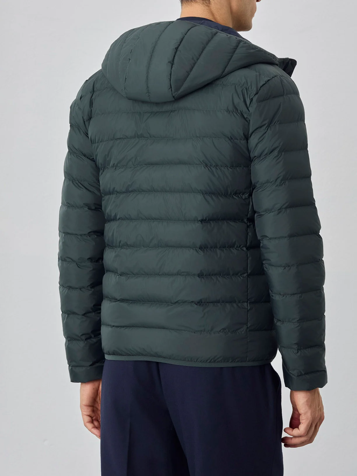 Lightweight Padded Mix Down Jacket - Image 7
