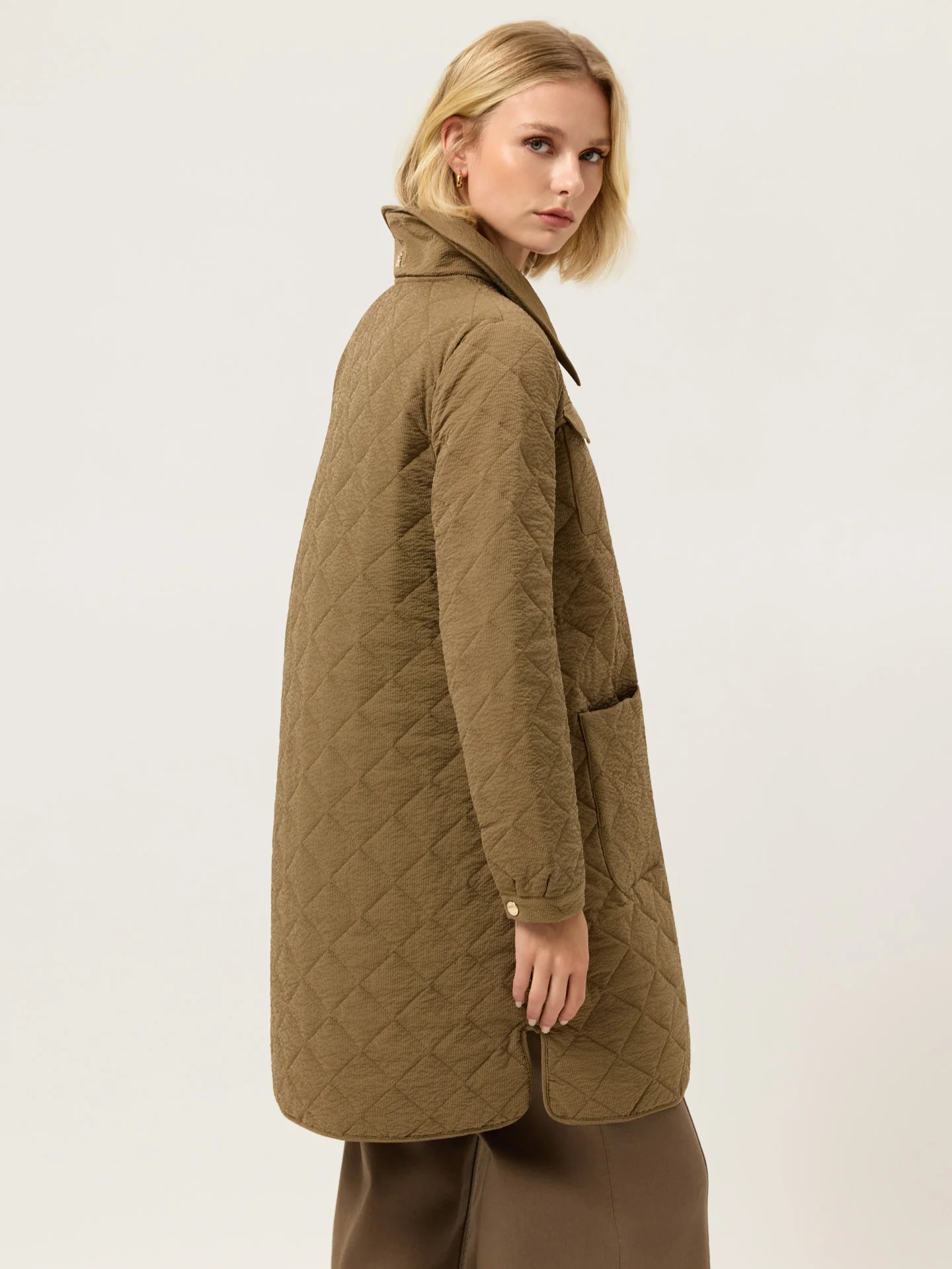 Lighweigth Long Padded Jacket - Image 5