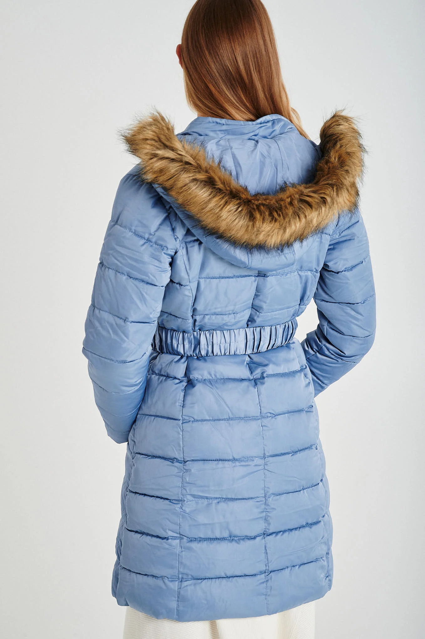 Long side opening puffer jacket - Image 3