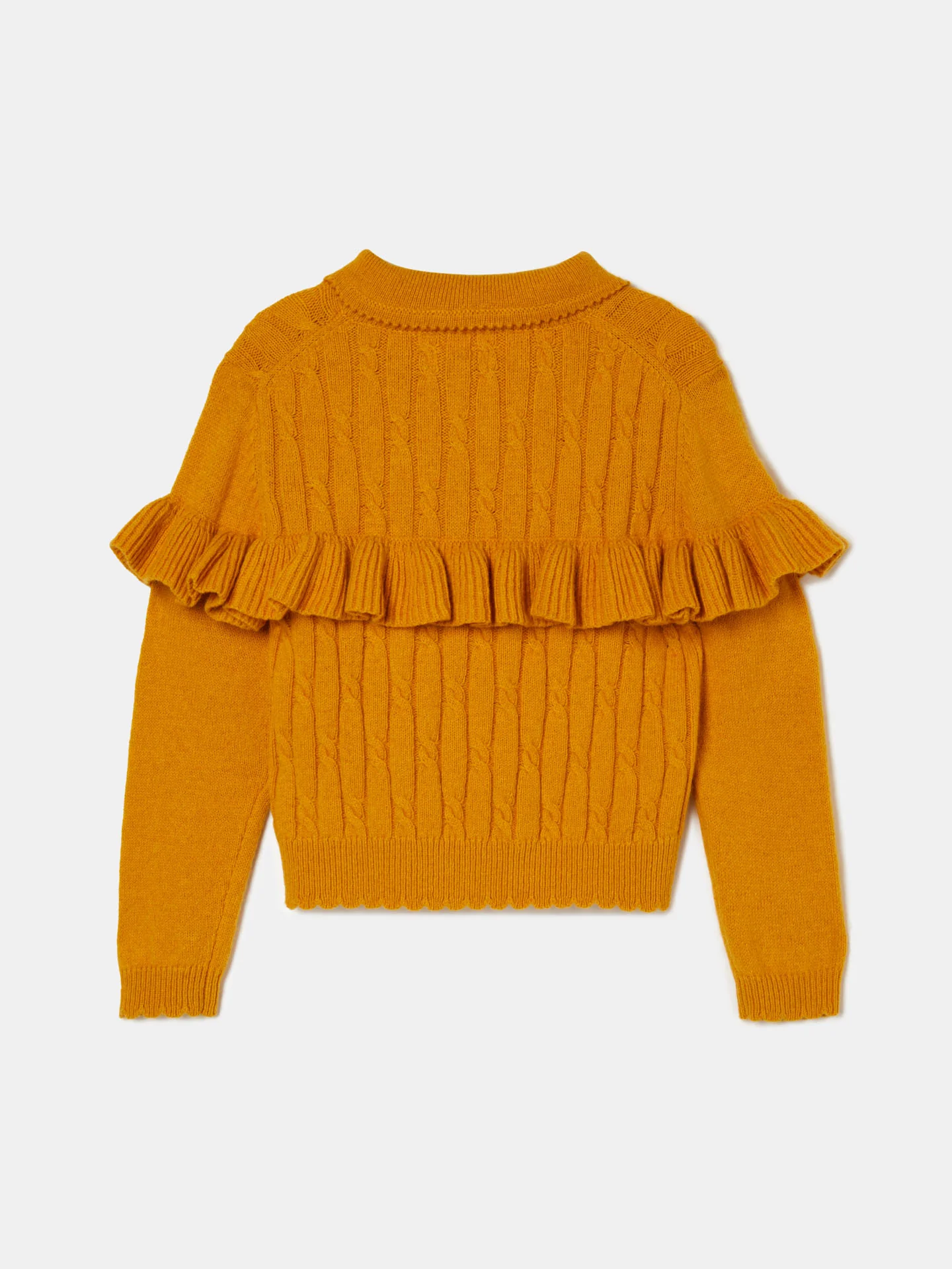 Long Sleeve Sweater with fancy collar - Image 2