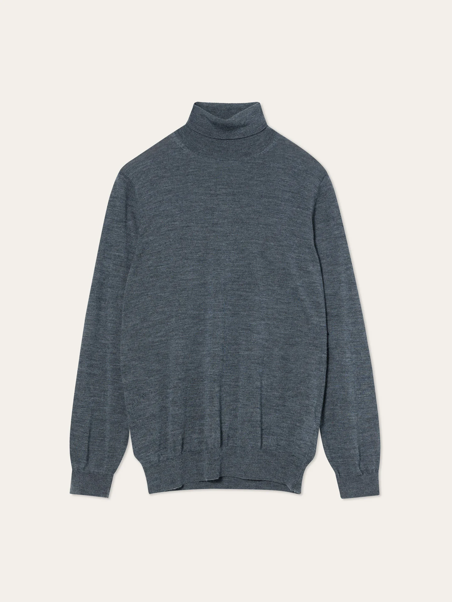 Long Sleeve Turtleneck Sweater In Extra Fine Merino Wool - Image 16