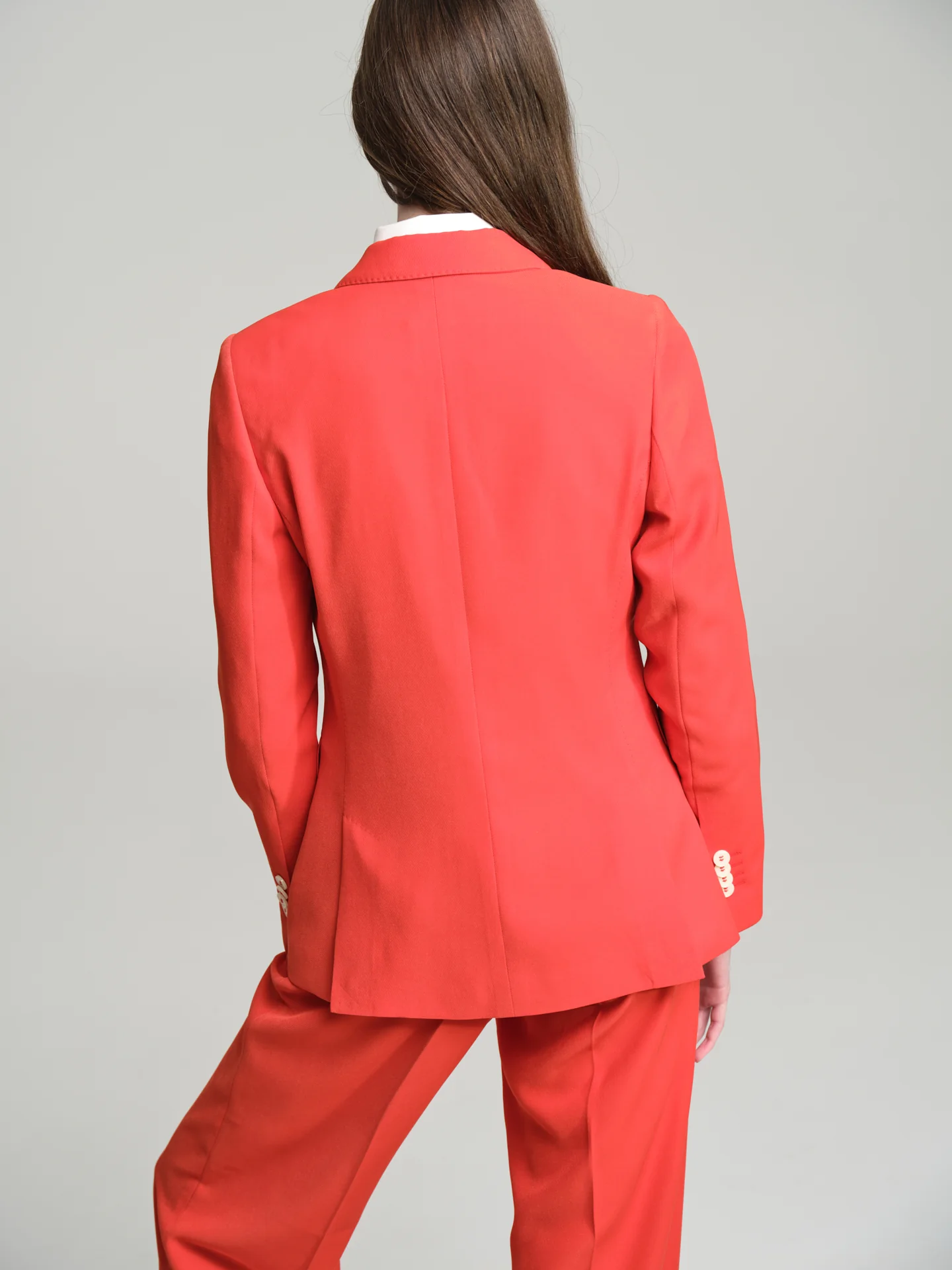 Loose fit single-breasted blazer - Image 3