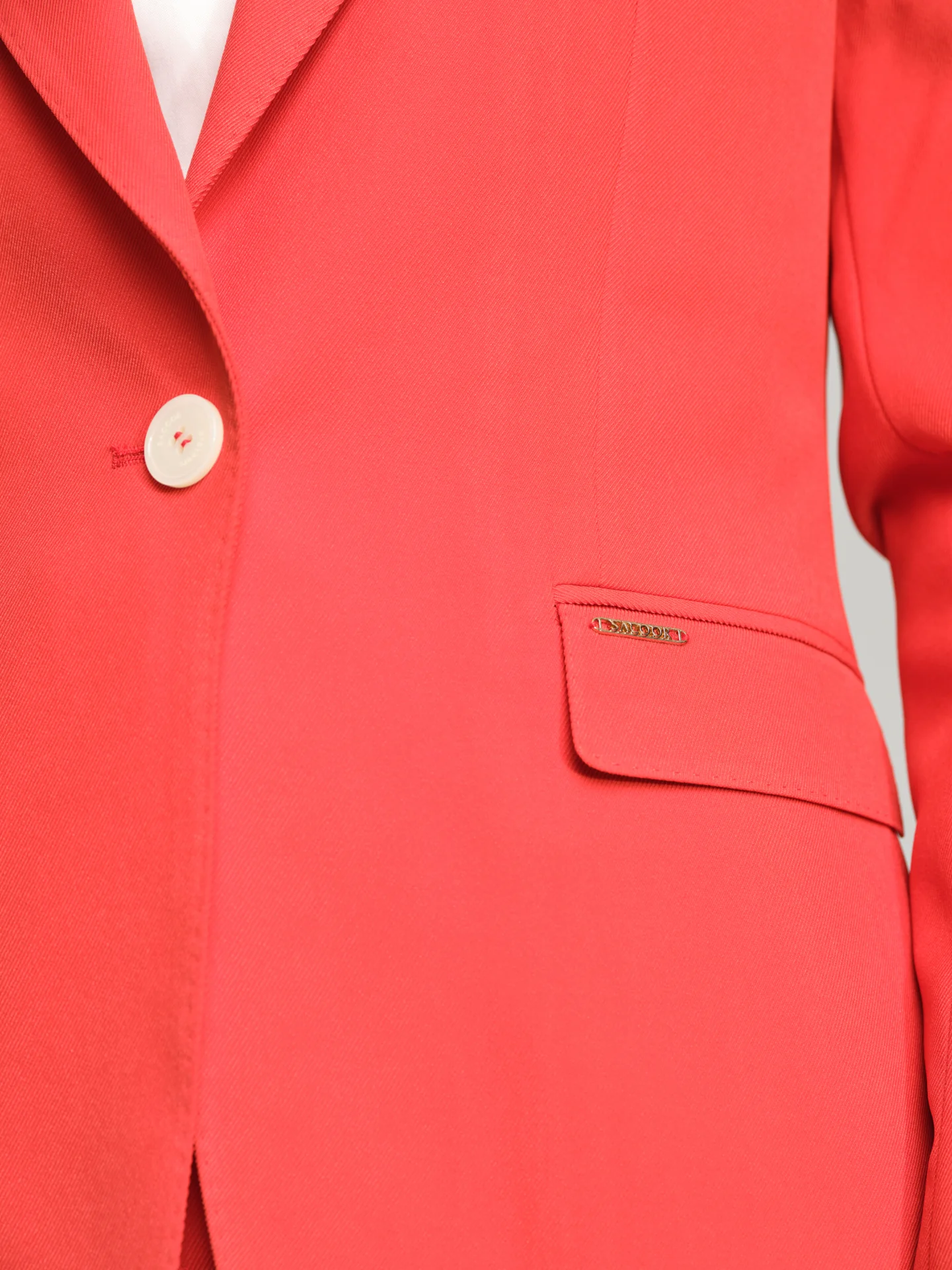 Loose fit single-breasted blazer - Image 4