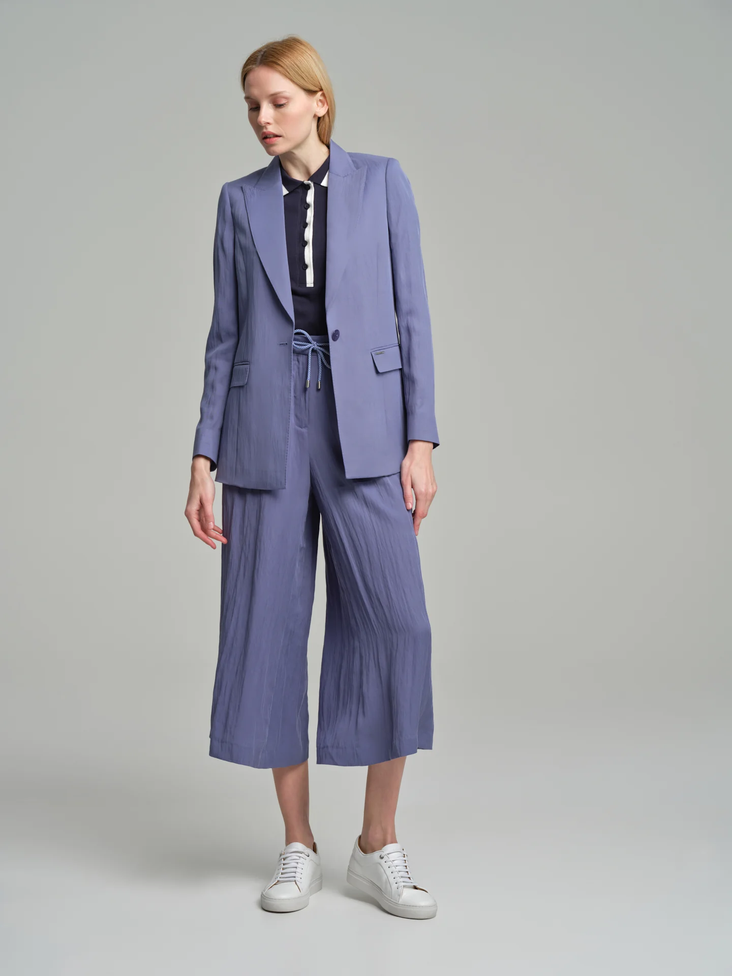 Loose fit single-breasted blazer in soft Respekt quality - Image 2