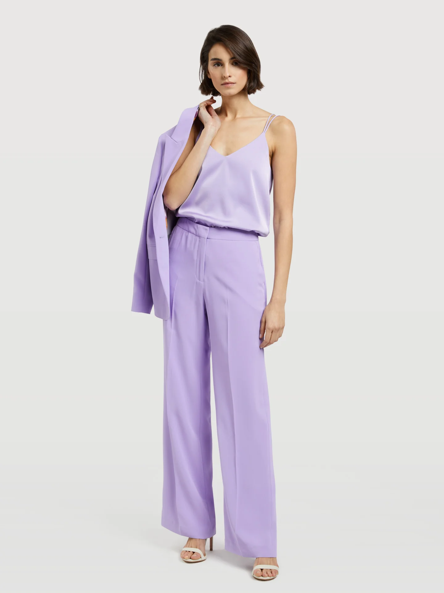 Loose Fit Suit Trousers
