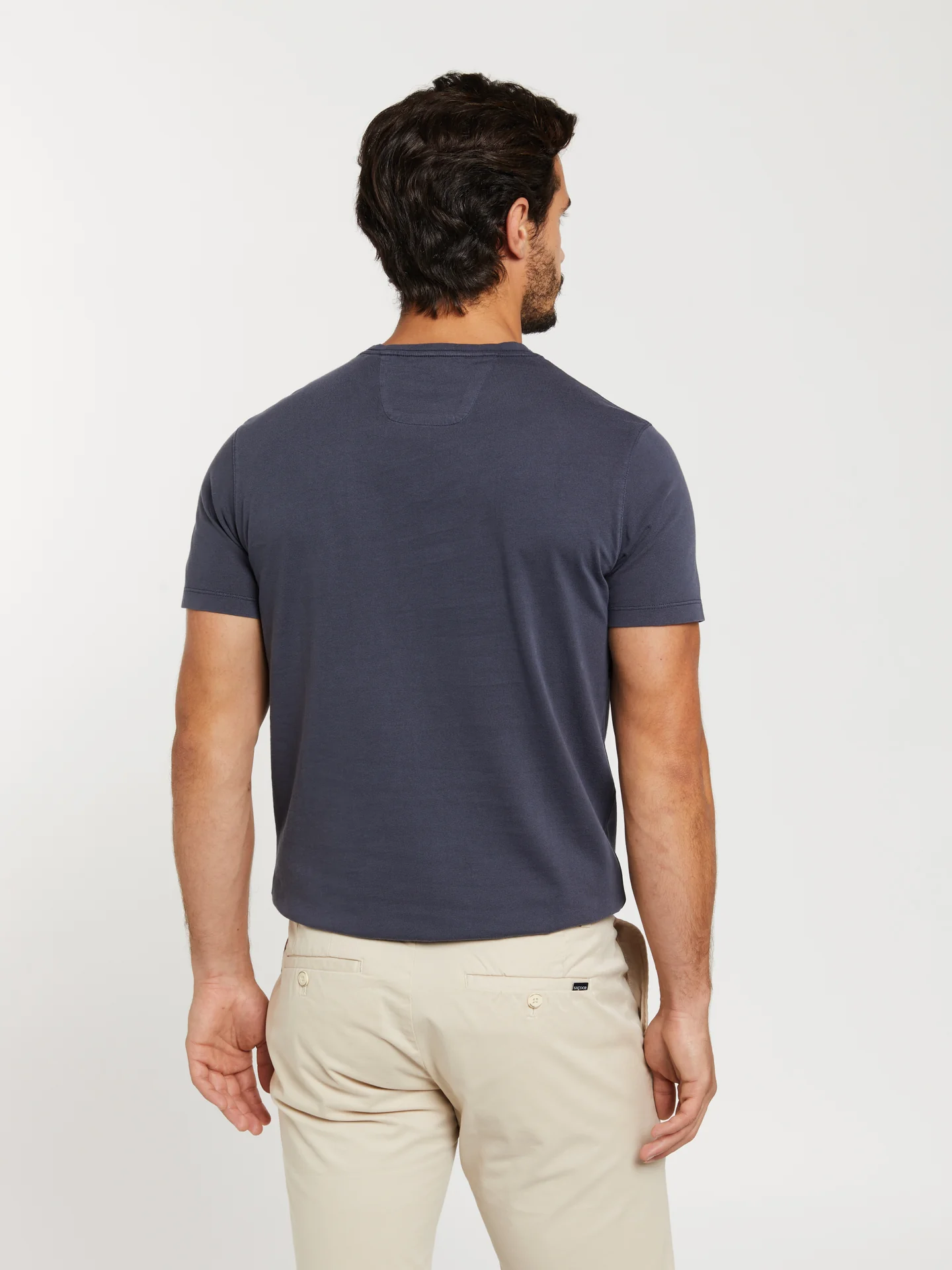 Luxe leisure edition logo embroidered t-shirt - Image 6