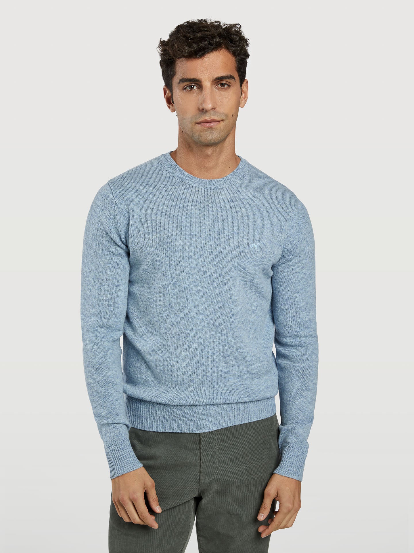 Machine washable crew neck sweater - Image 10