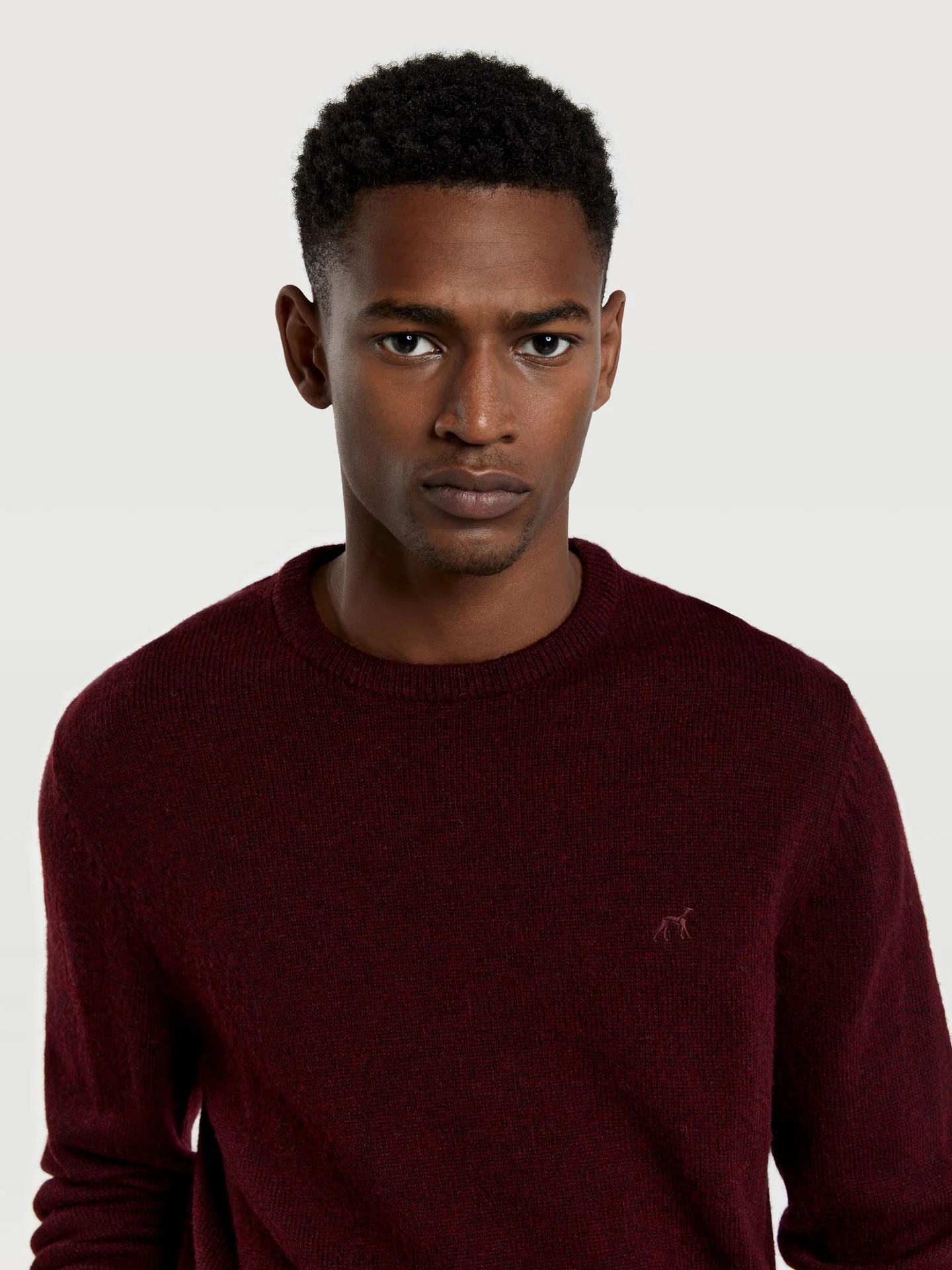 Machine washable crew neck sweater