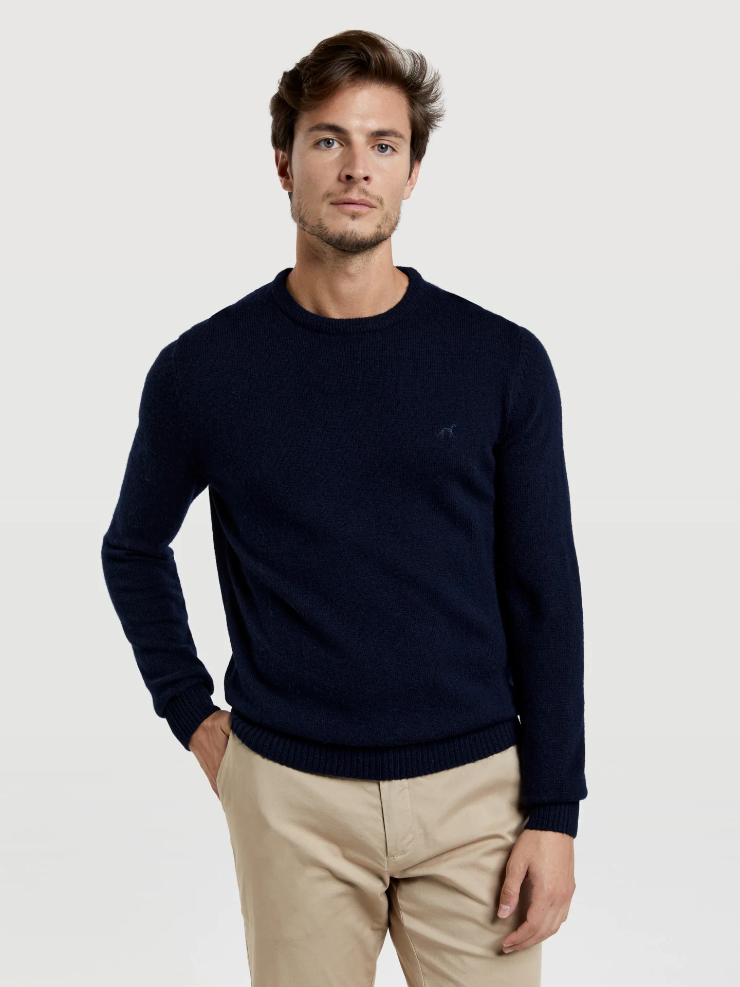 Machine washable crew neck sweater - Image 10