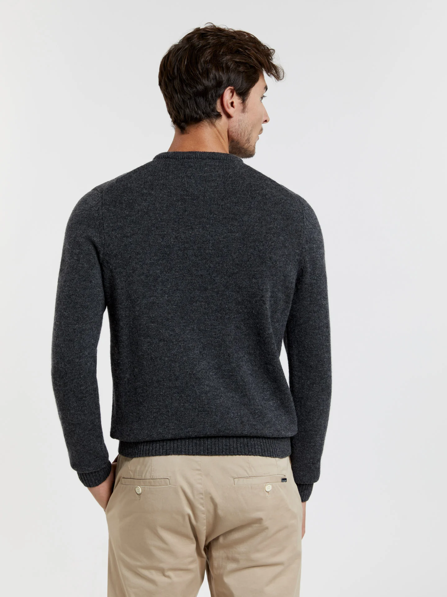 Machine washable crew neck sweater - Image 14
