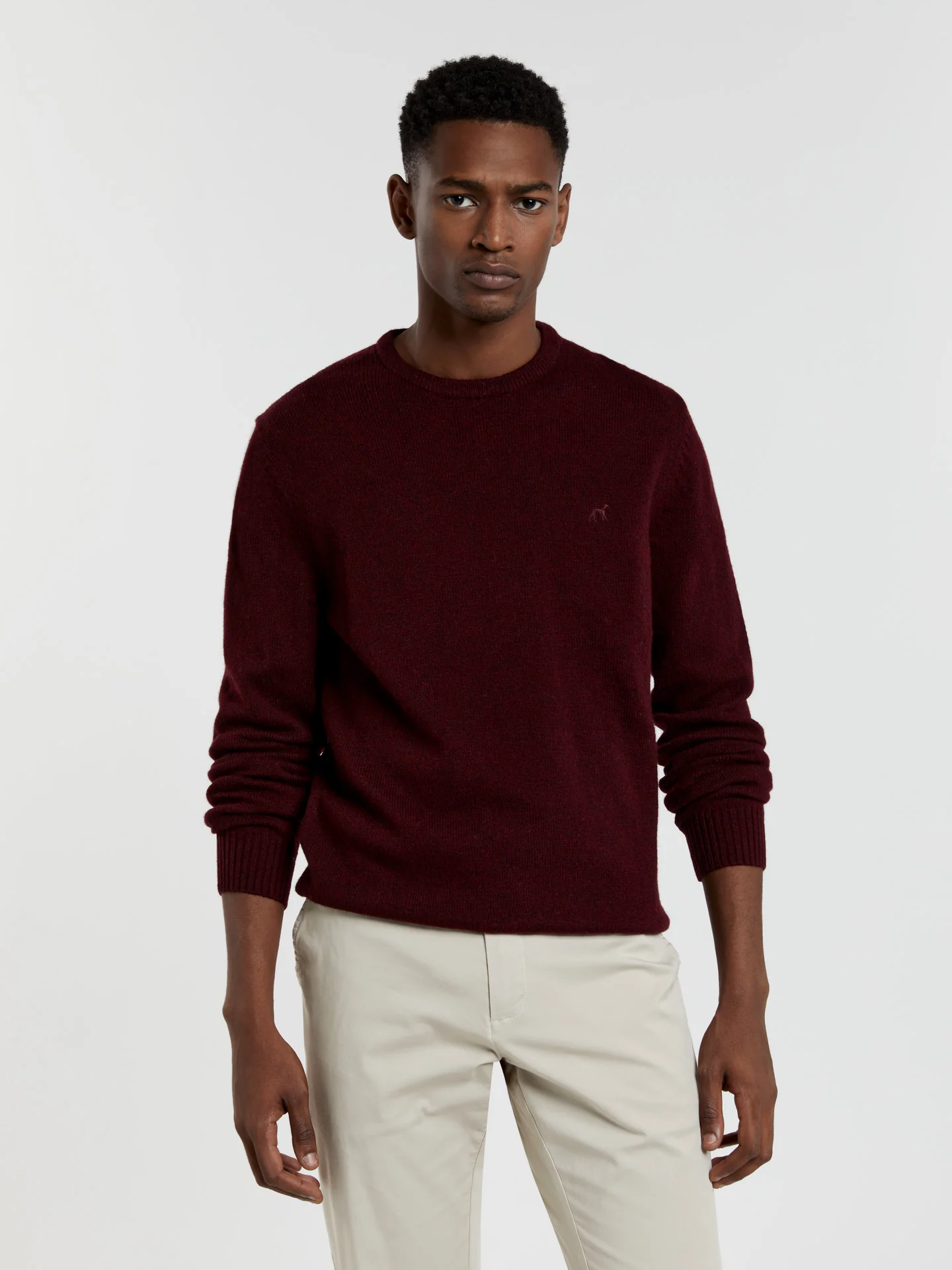 Machine washable crew neck sweater - Image 2