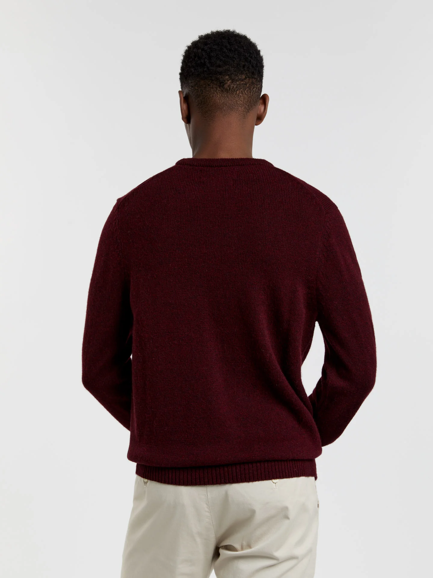 Machine washable crew neck sweater - Image 3