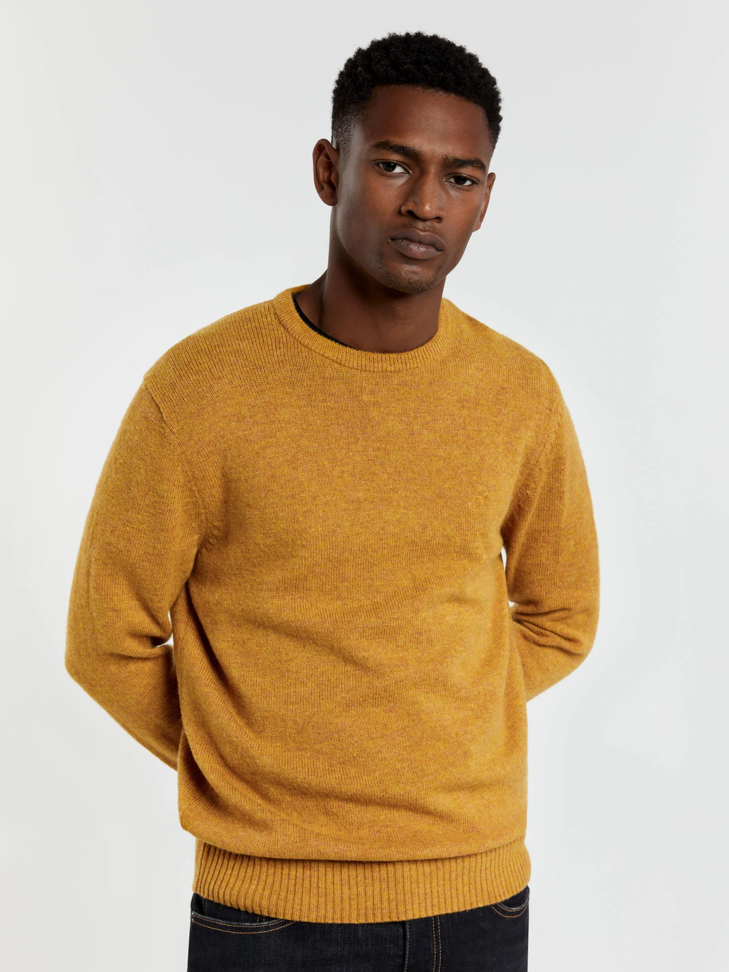 Machine washable crew neck sweater - Image 31