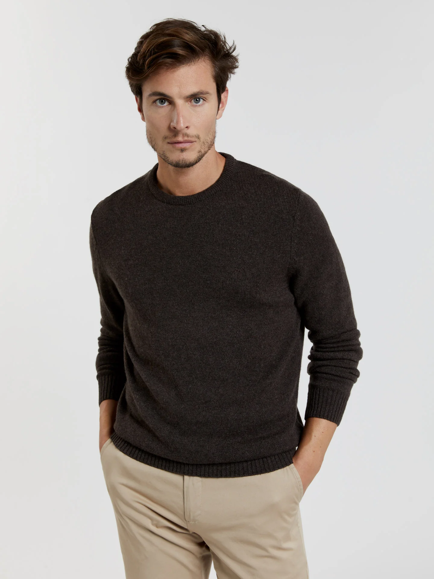 Machine washable crew neck sweater - Image 8