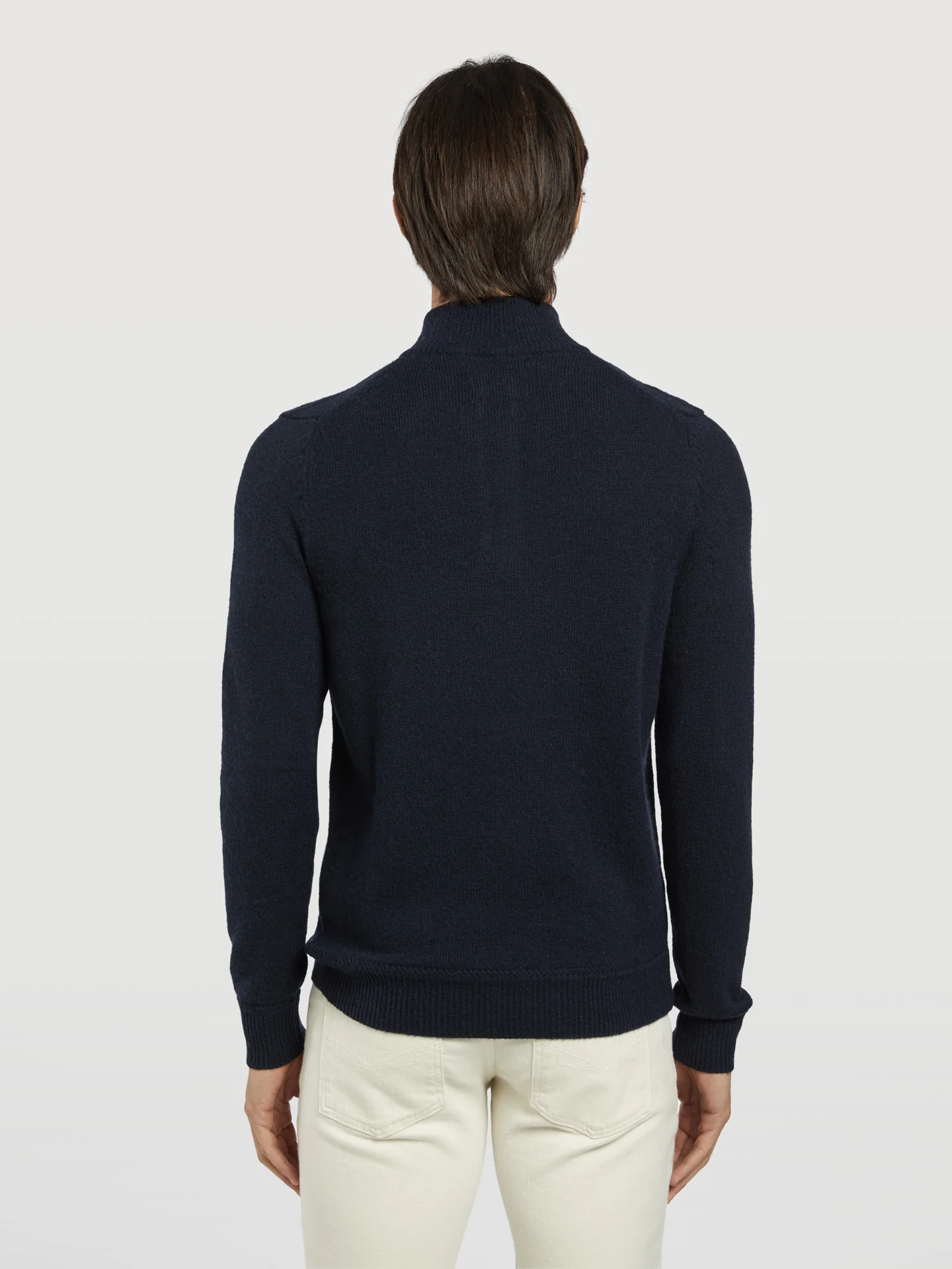 Machine washable half-zip sweater - Image 11