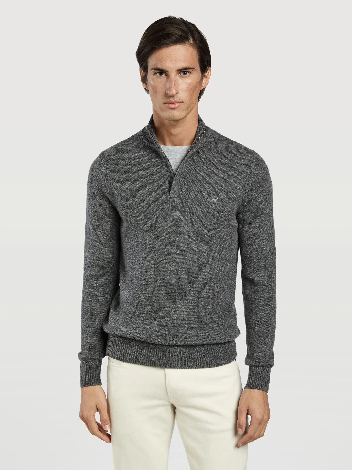 Machine washable half-zip sweater - Image 13