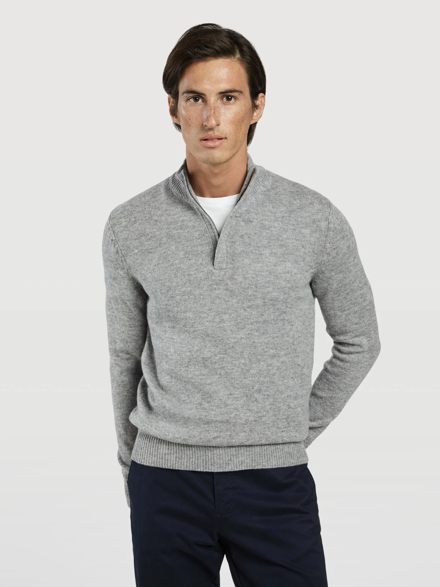 Machine washable half-zip sweater - Image 16
