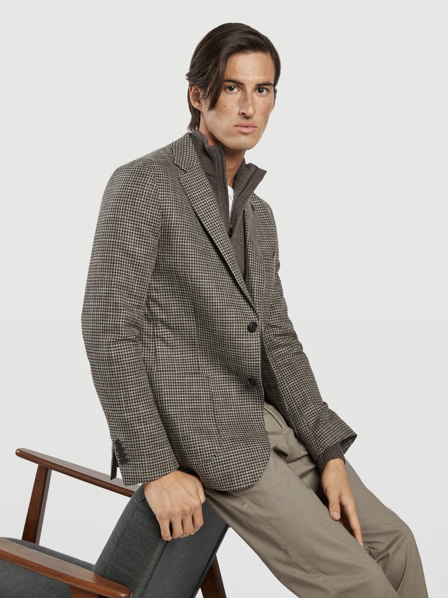 Machine washable half-zip sweater - Image 6