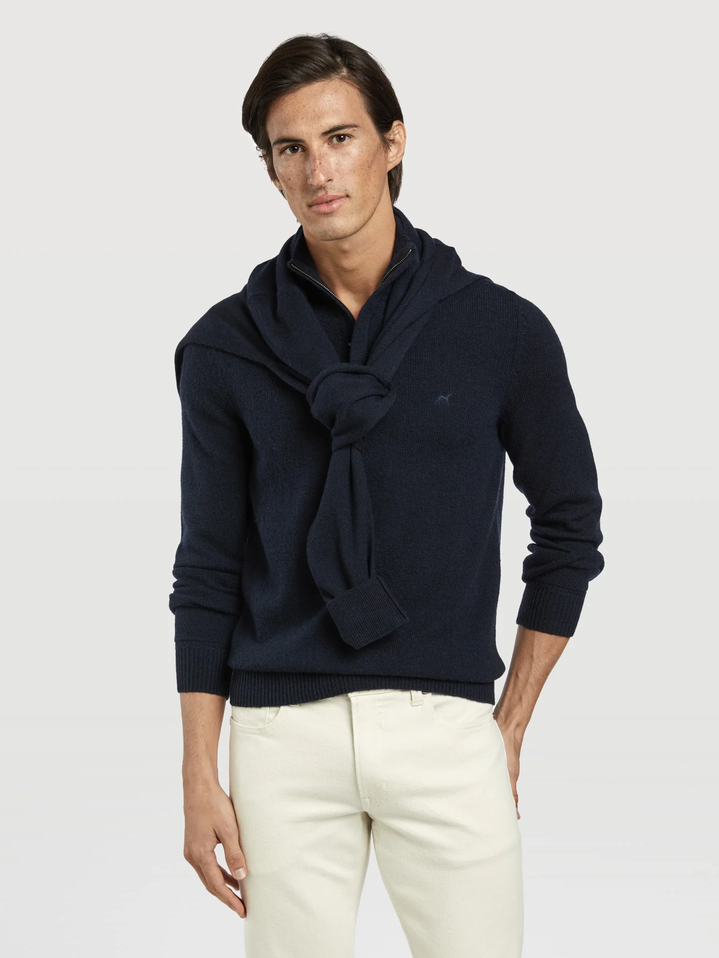 Machine washable half-zip sweater - Image 8