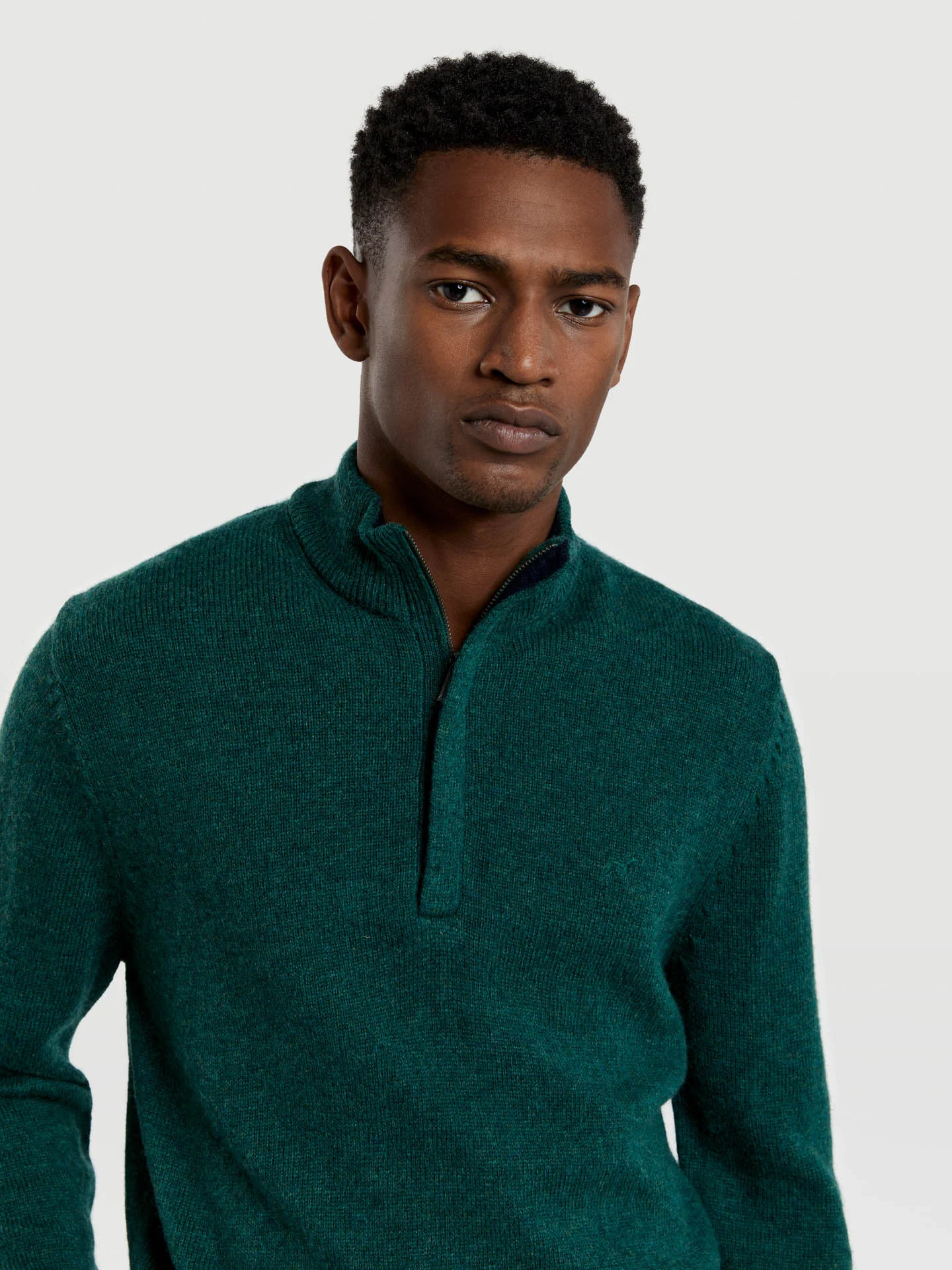 Machine washable half-zip sweater - Image 21