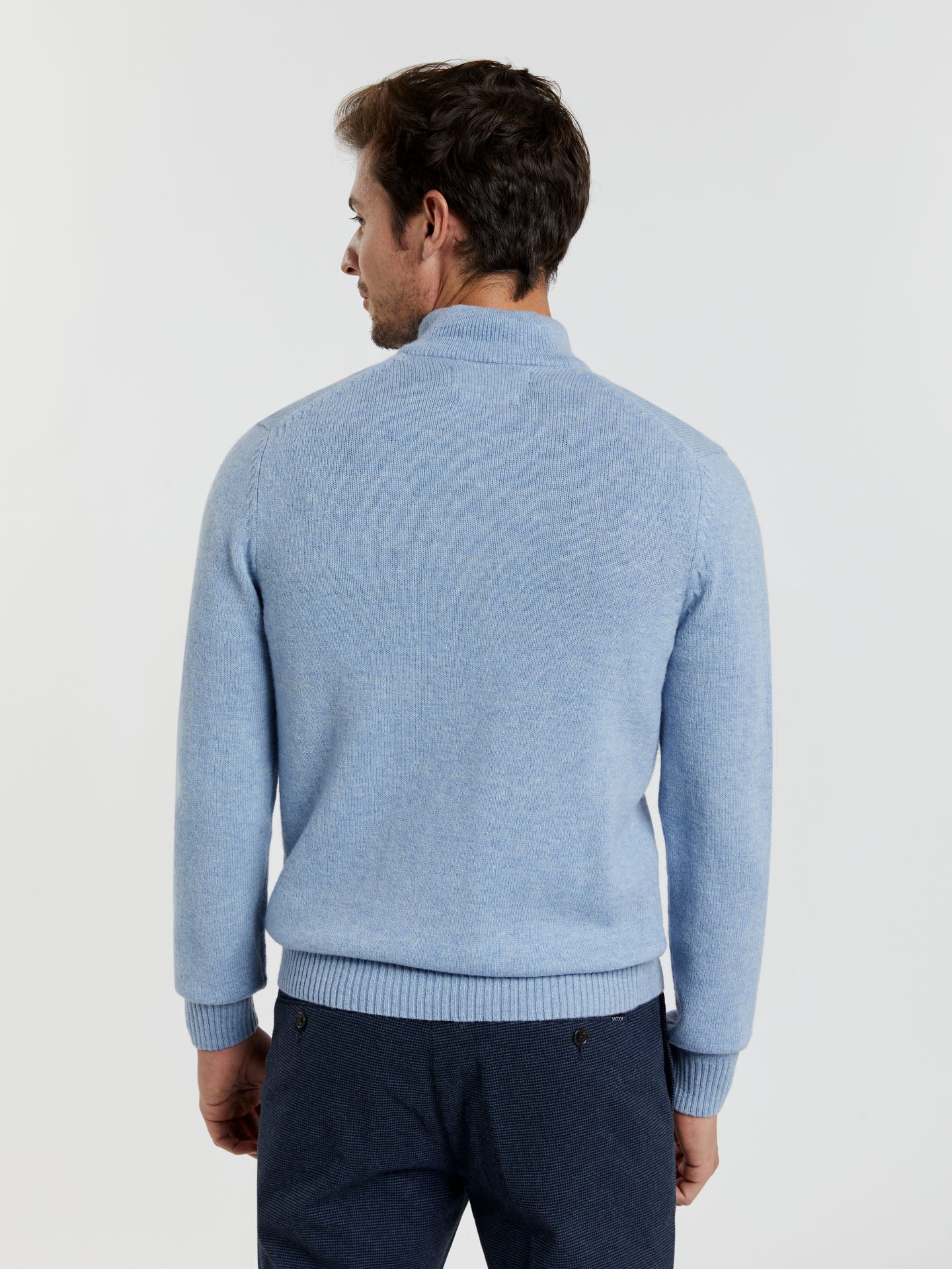 Machine washable half-zip sweater - Image 26