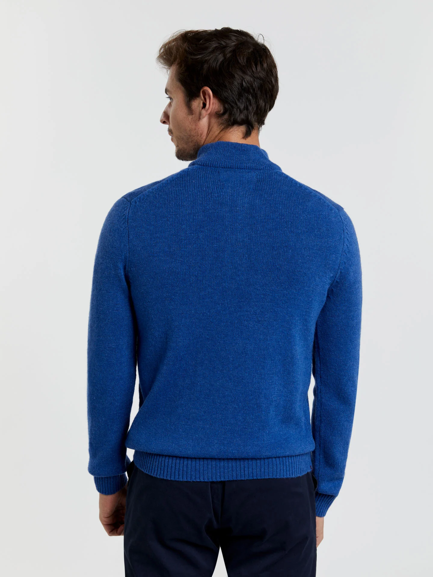 Machine washable half-zip sweater - Image 29