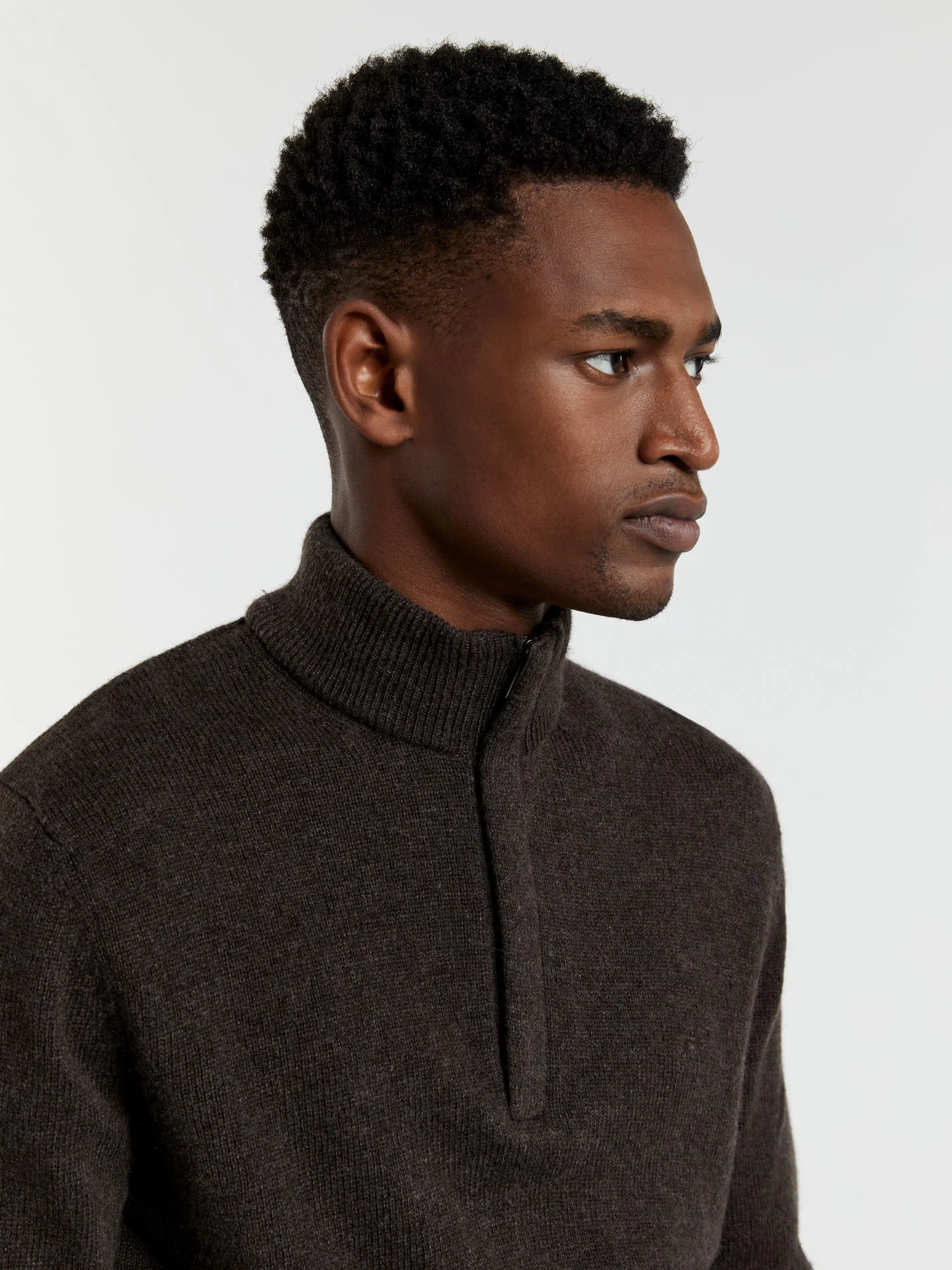 Machine washable half-zip sweater - Image 8