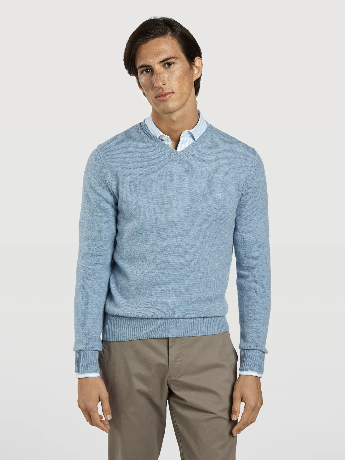 Machine washable v-neck sweater - Image 6