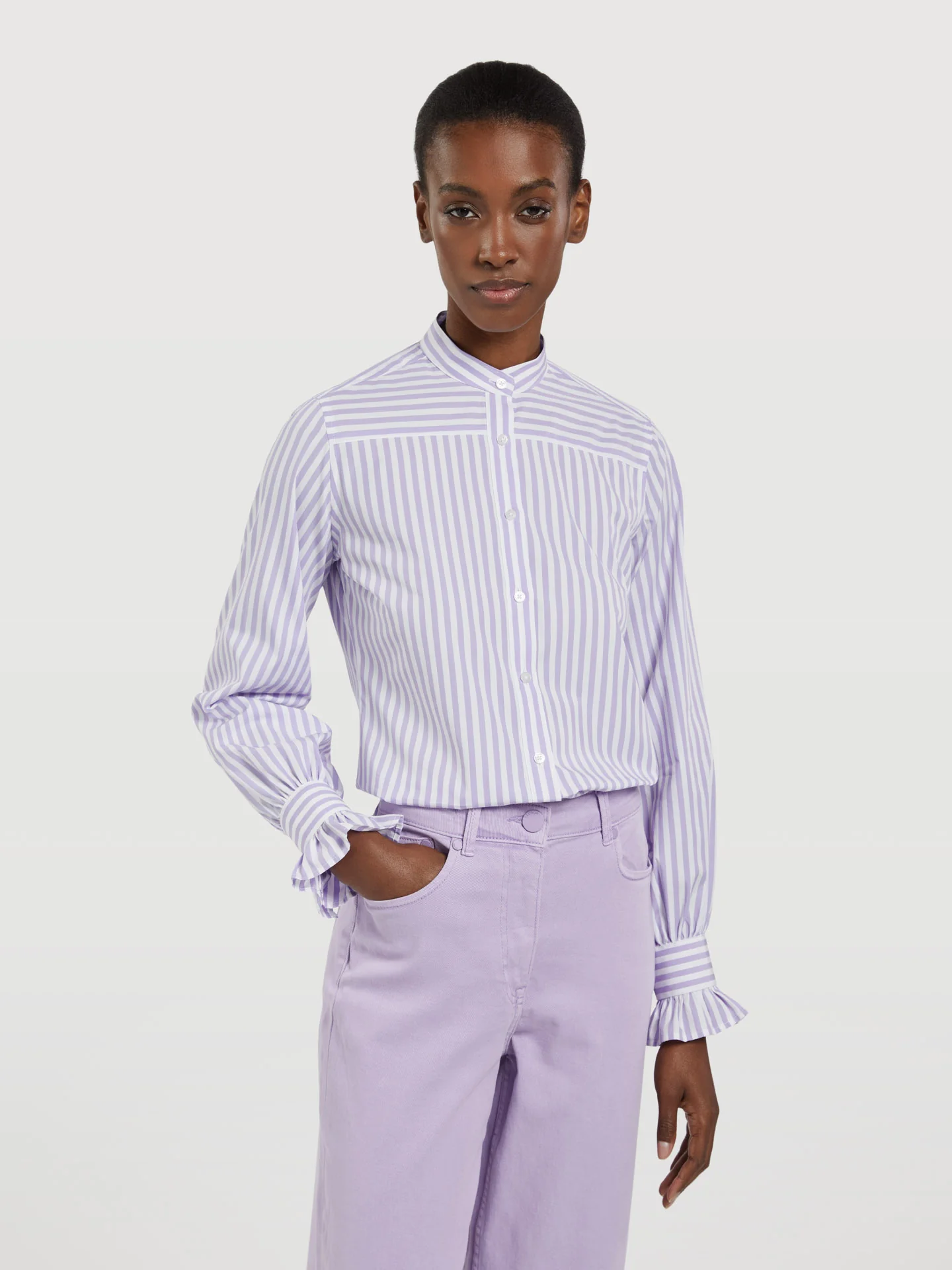 Mao Collar Shirt