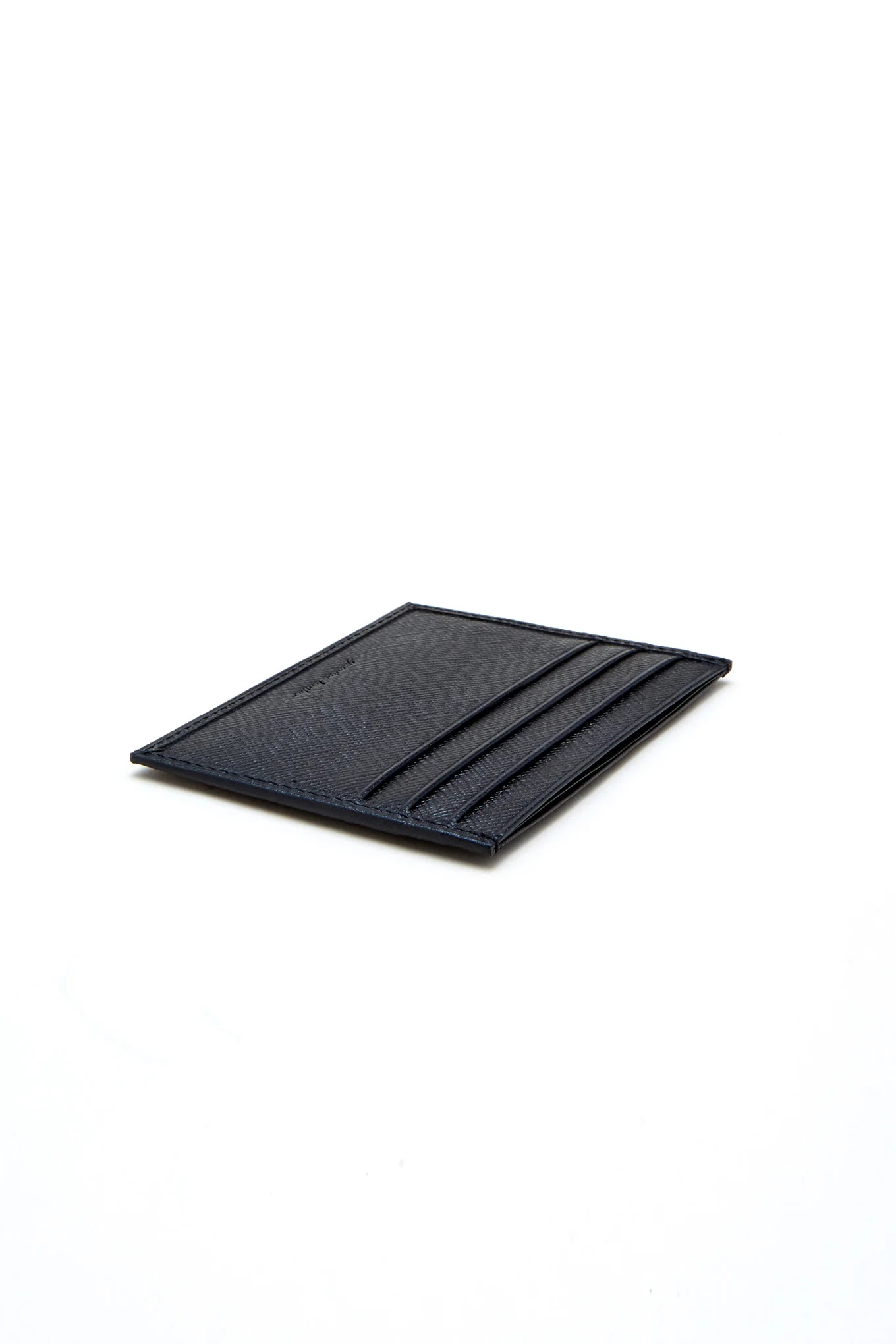 Men's Card Holder with Embossed Pattern - Image 2