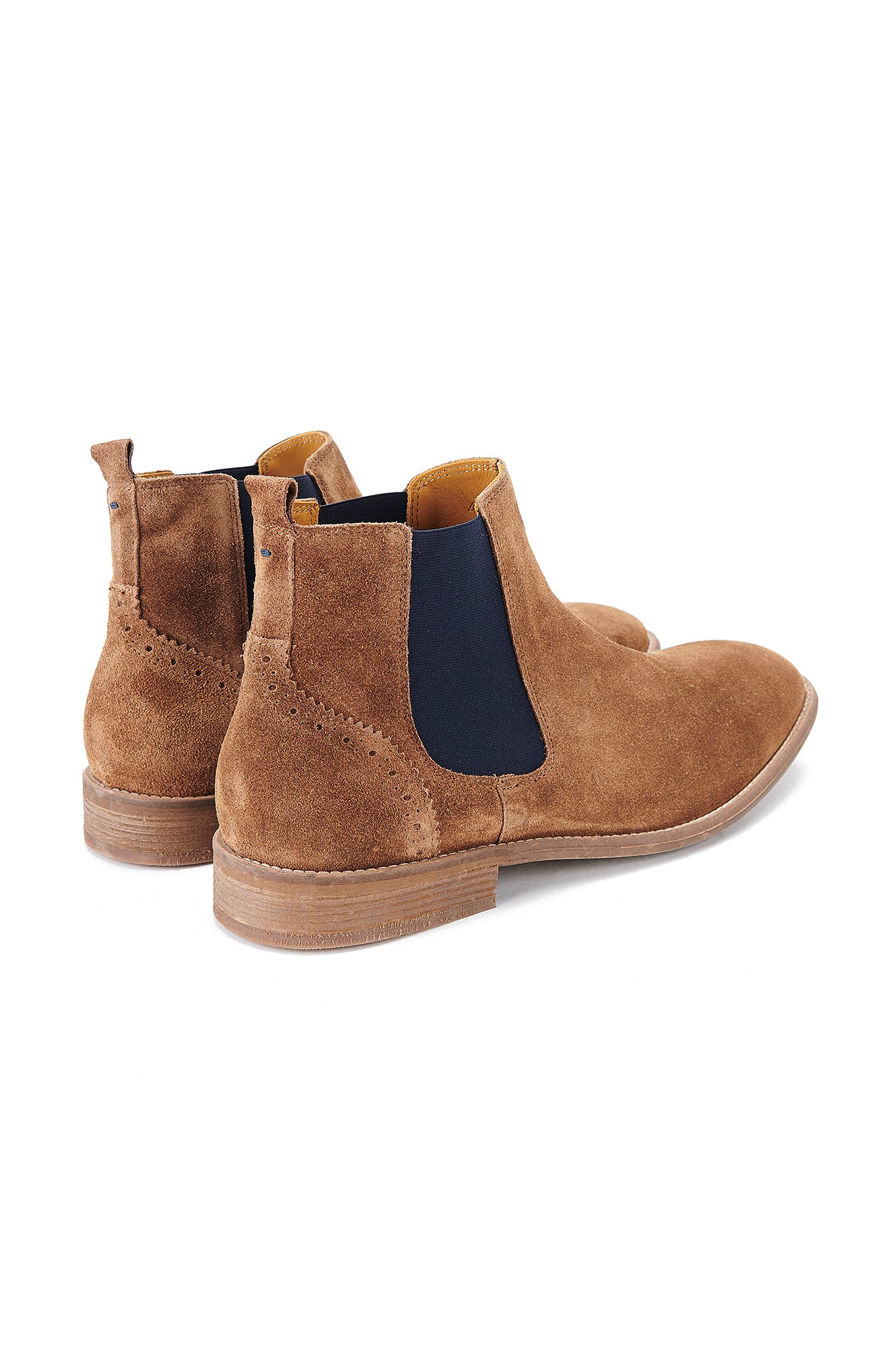 Men's Casual Chelsea Boots in Genuine Suede - Image 8