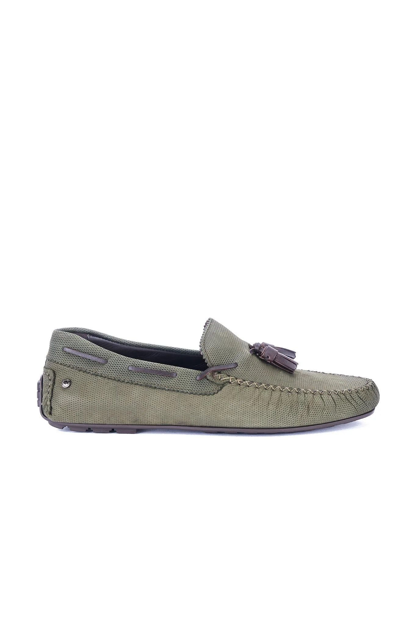 Men's Casual Driver Shoes in Genuine Leather - Image 6