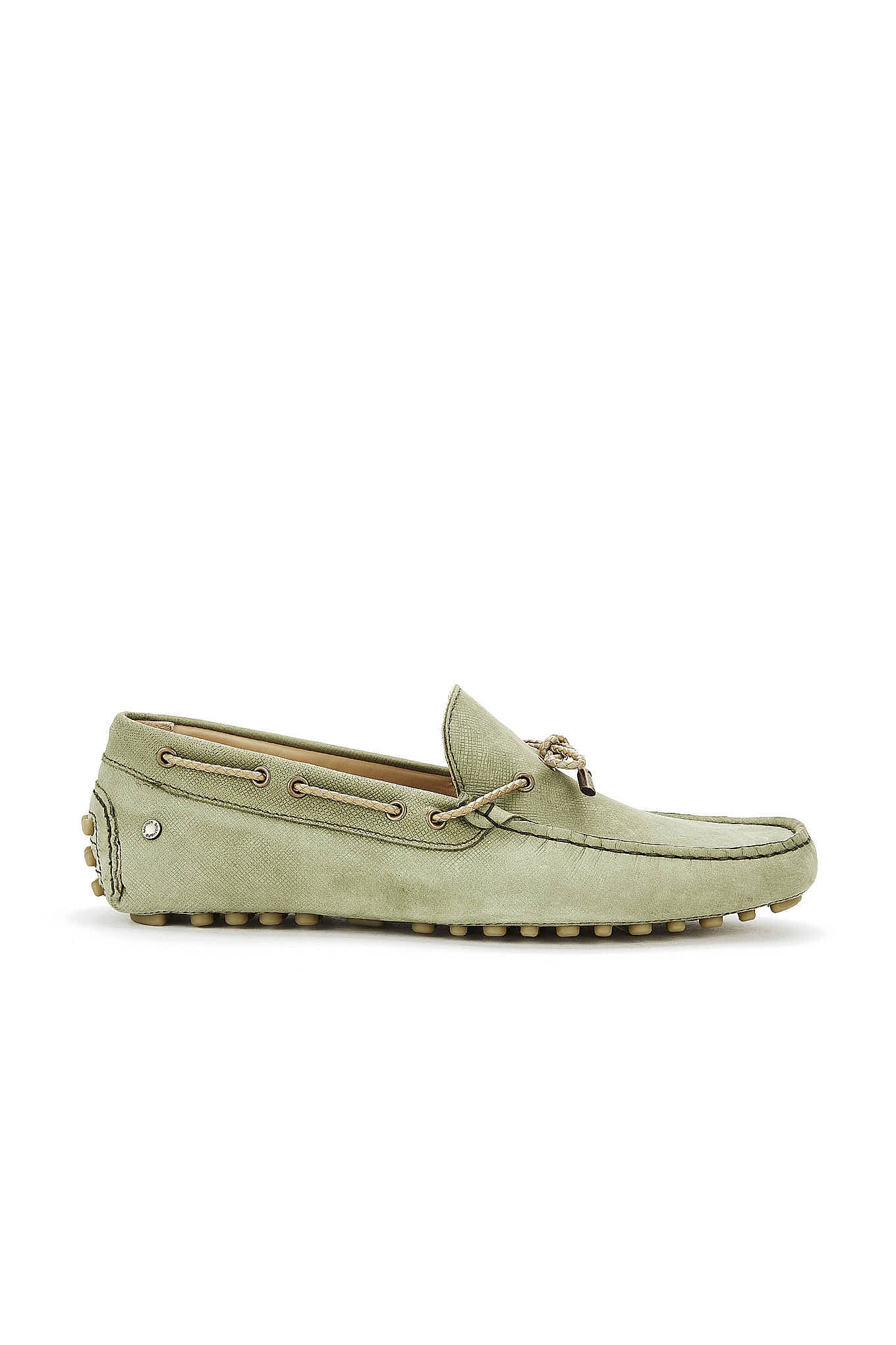 Men's Casual Driver Shoes in Genuine Leather - Image 11