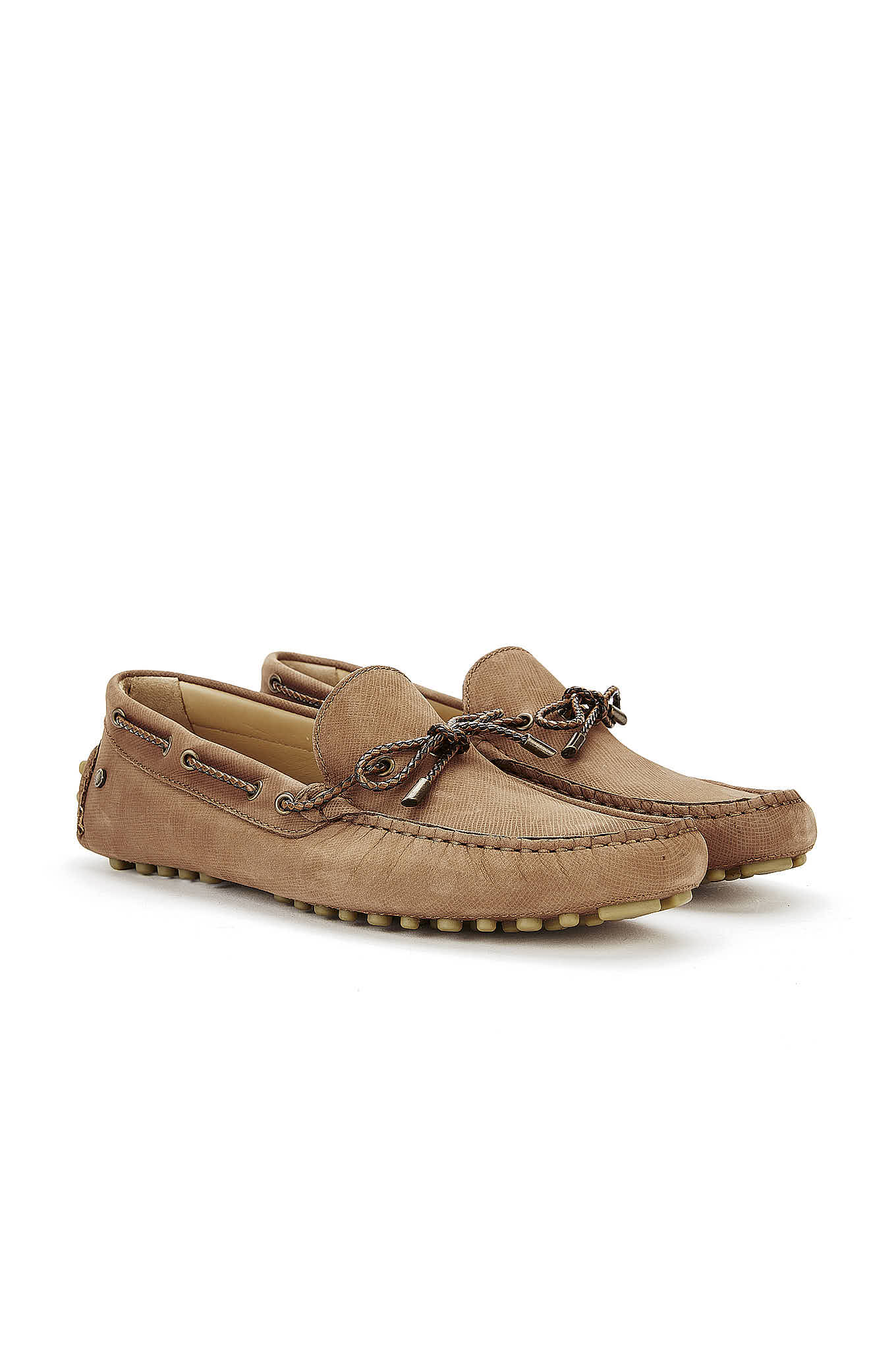 Men's Casual Driver Shoes in Genuine Leather - Image 7