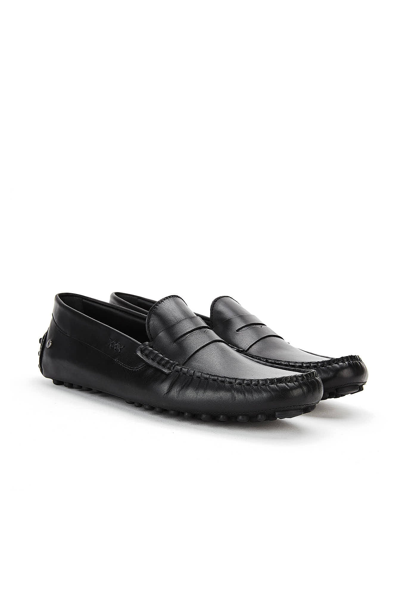 Men's Casual Driver Shoes in Genuine Leather - Image 2
