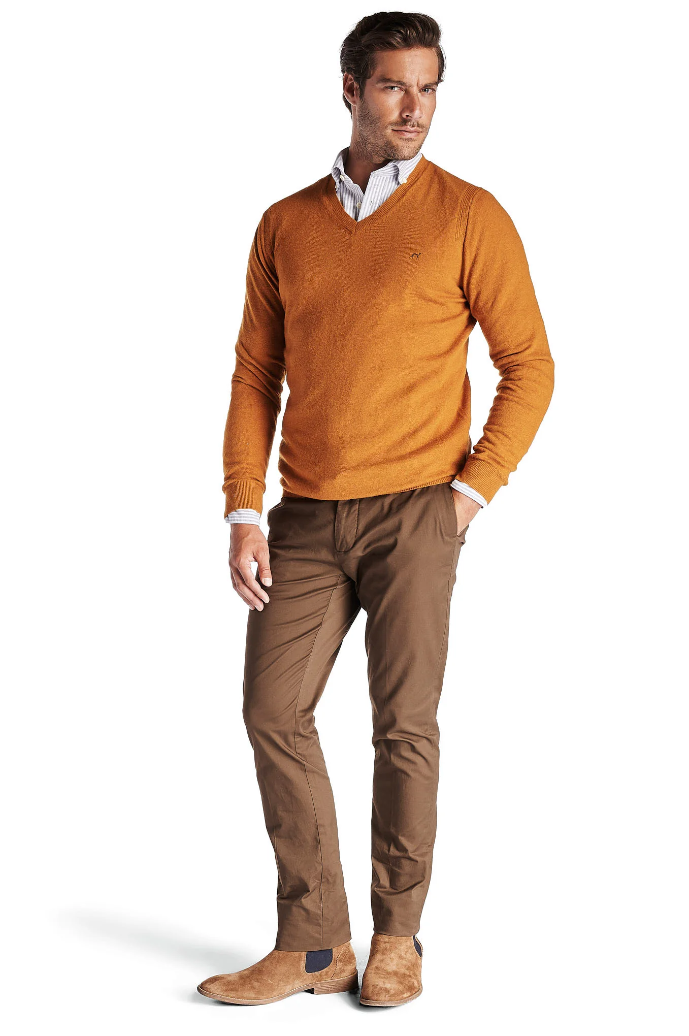 Men's Casual Fit Knitted Sweater - Image 24