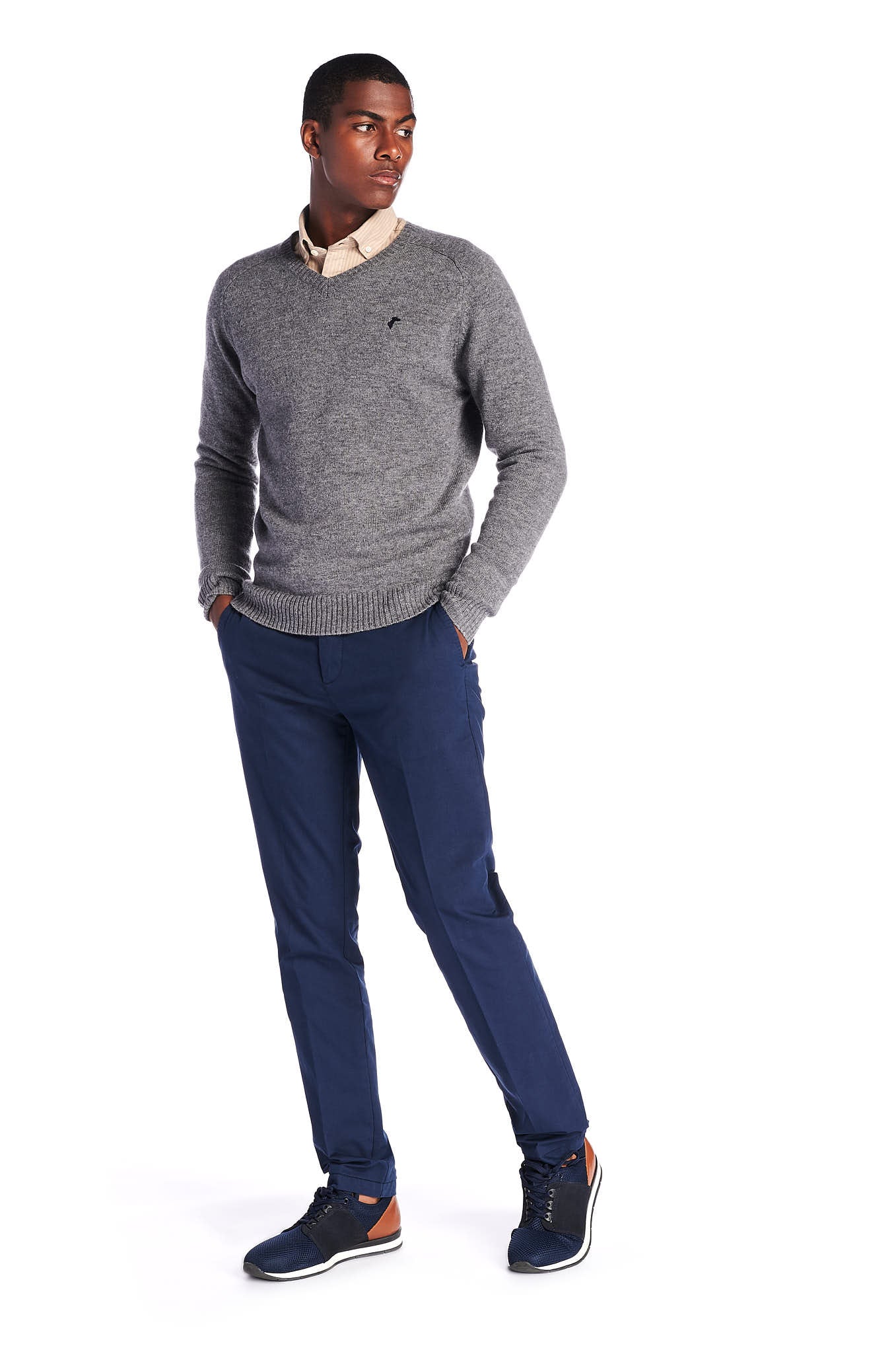 Men's Casual Fit Knitted Sweater - Image 28