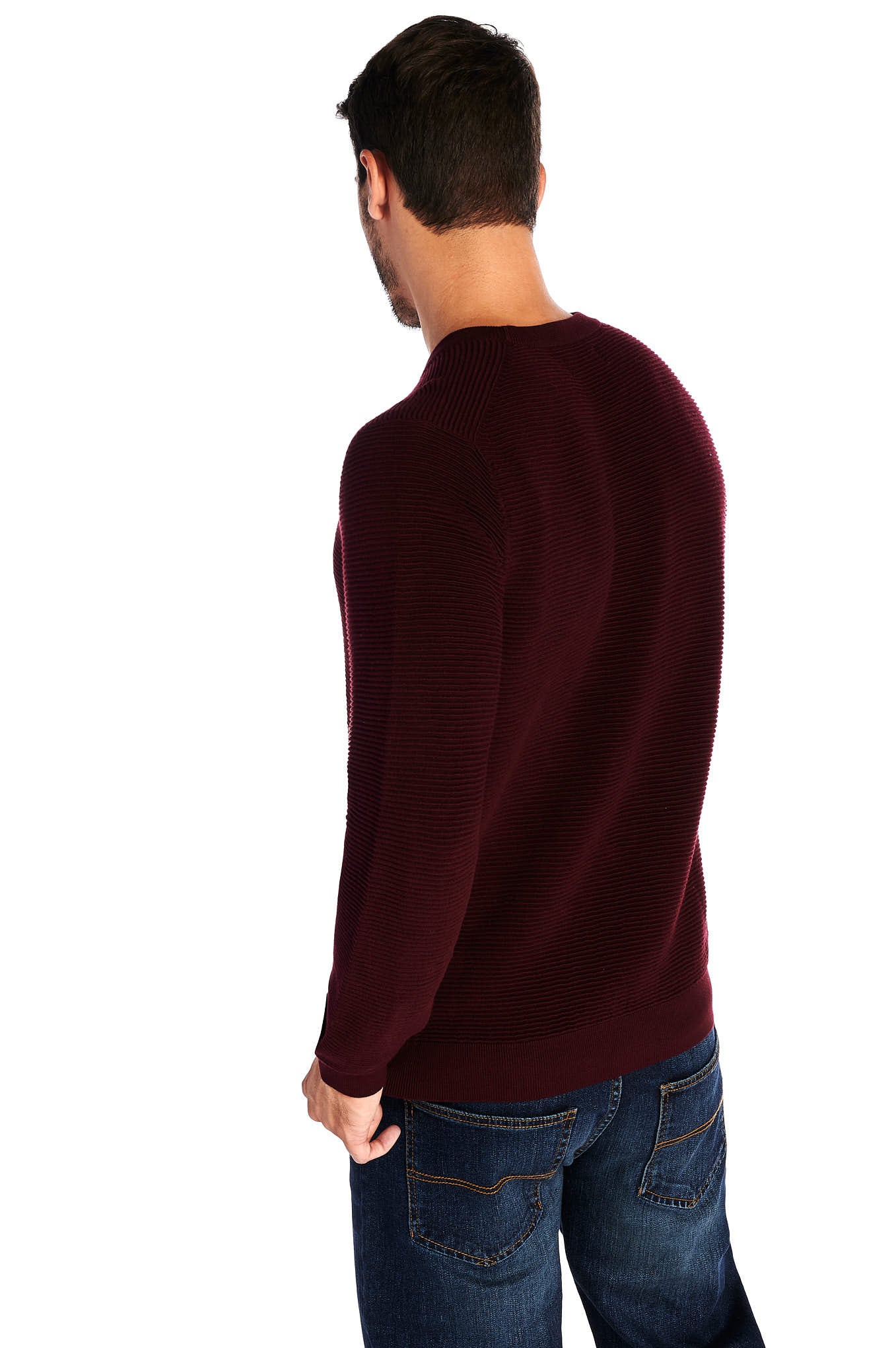 Men's Casual Fit Knitted Sweater - Image 14