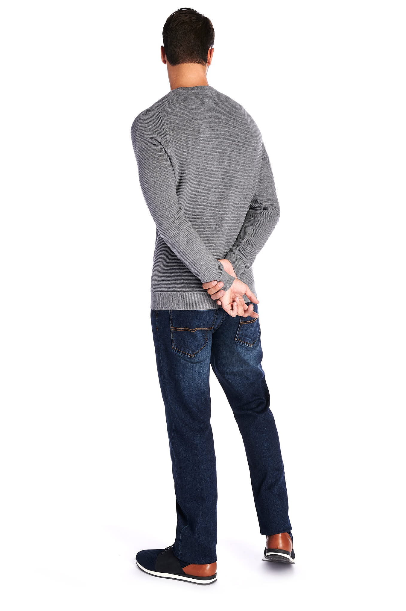 Men's Casual Fit Knitted Sweater - Image 4