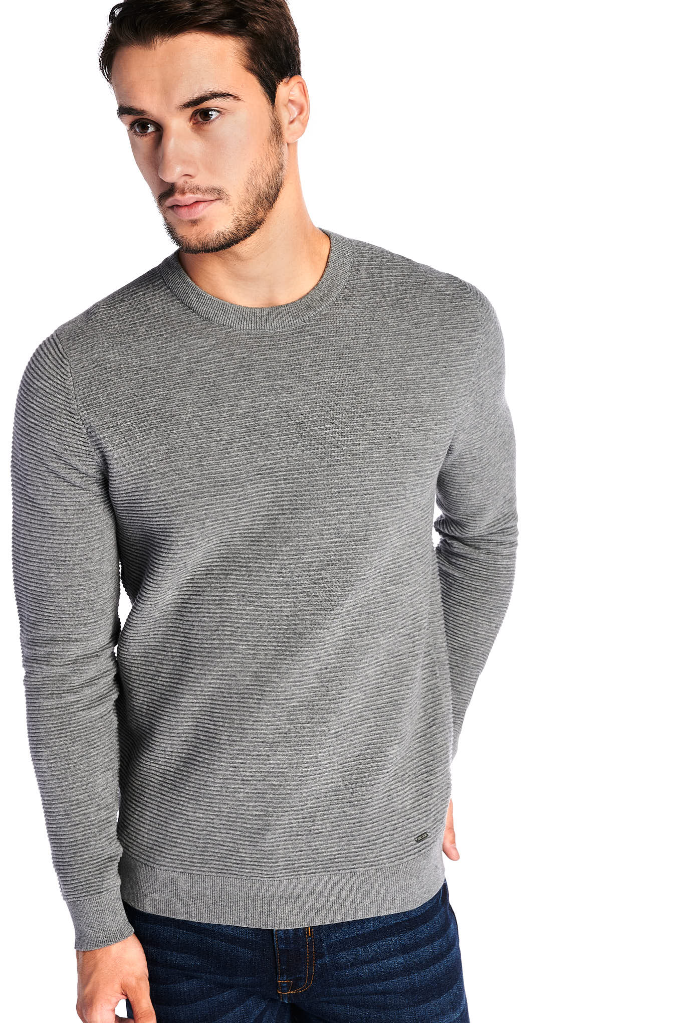 Men's Casual Fit Knitted Sweater - Image 7