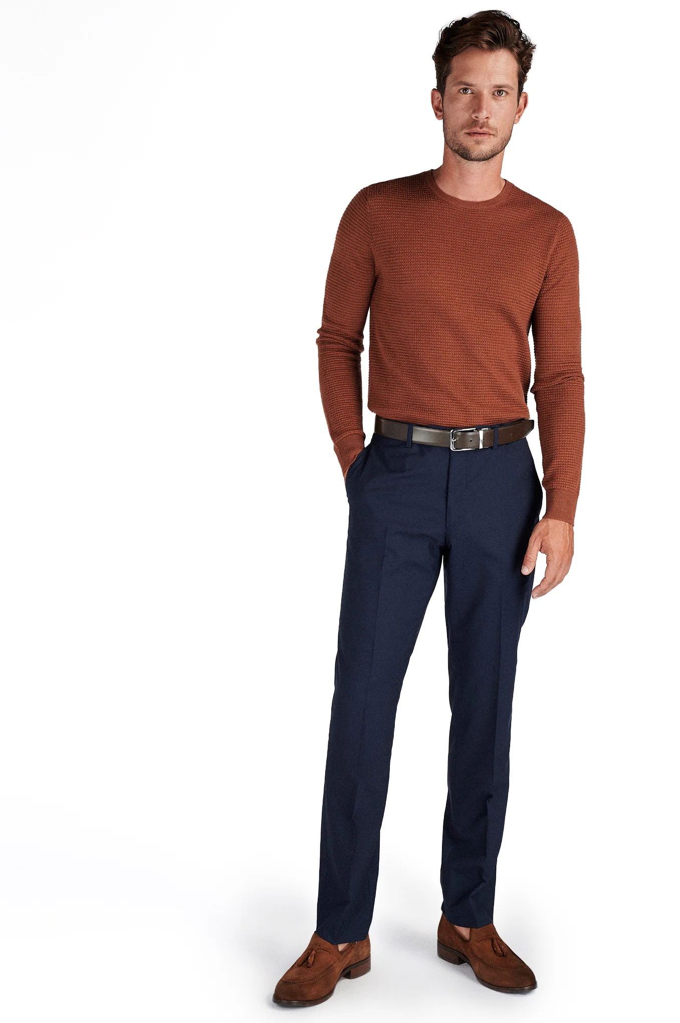 Men's Casual Fit Knitted Sweater
