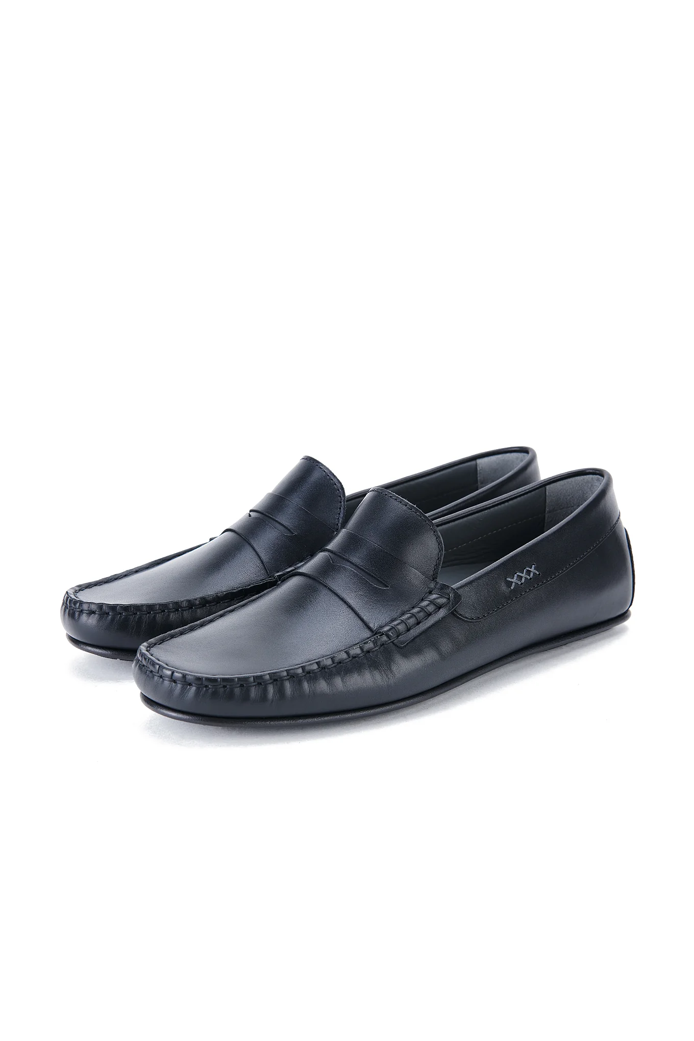 Men's Casual Genuine Leather Drivers Shoes - Image 2