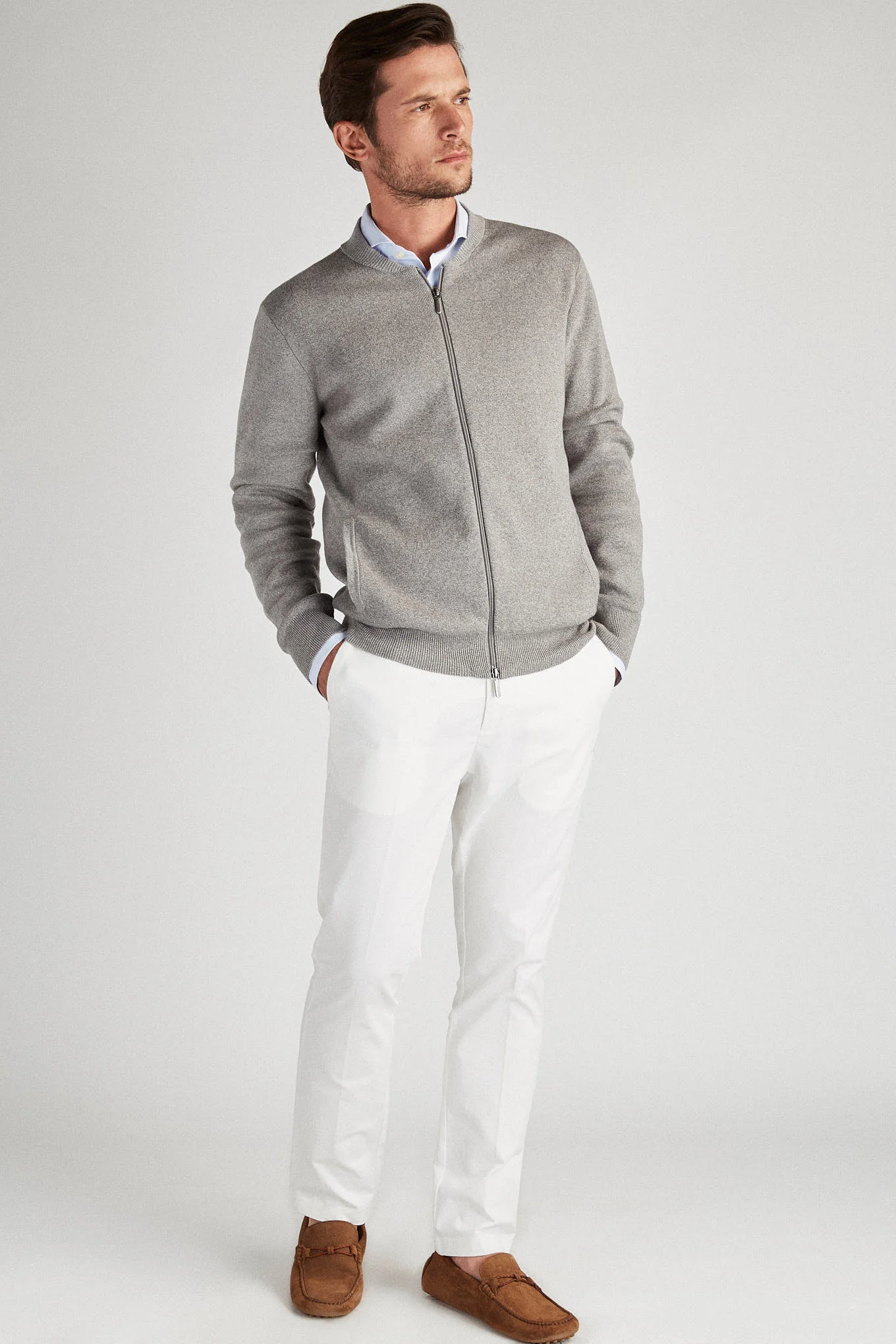 Men's Casual Knitted Cardigan - Image 9